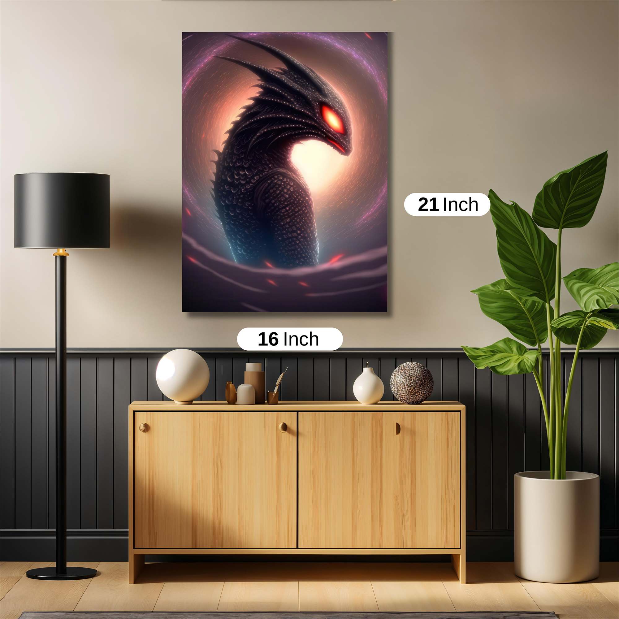 Dragon Vortex Safe Wall Magnetic / M