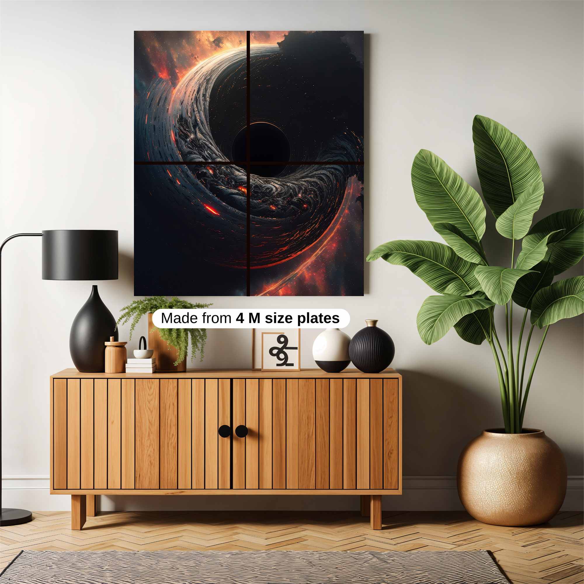 Blackhole Inferno Safe Wall Magnetic / M