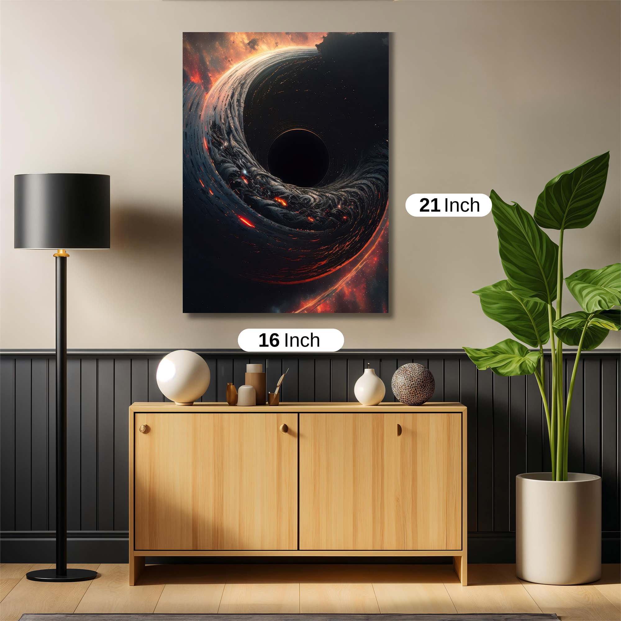 Blackhole Inferno Safe Wall Magnetic / M