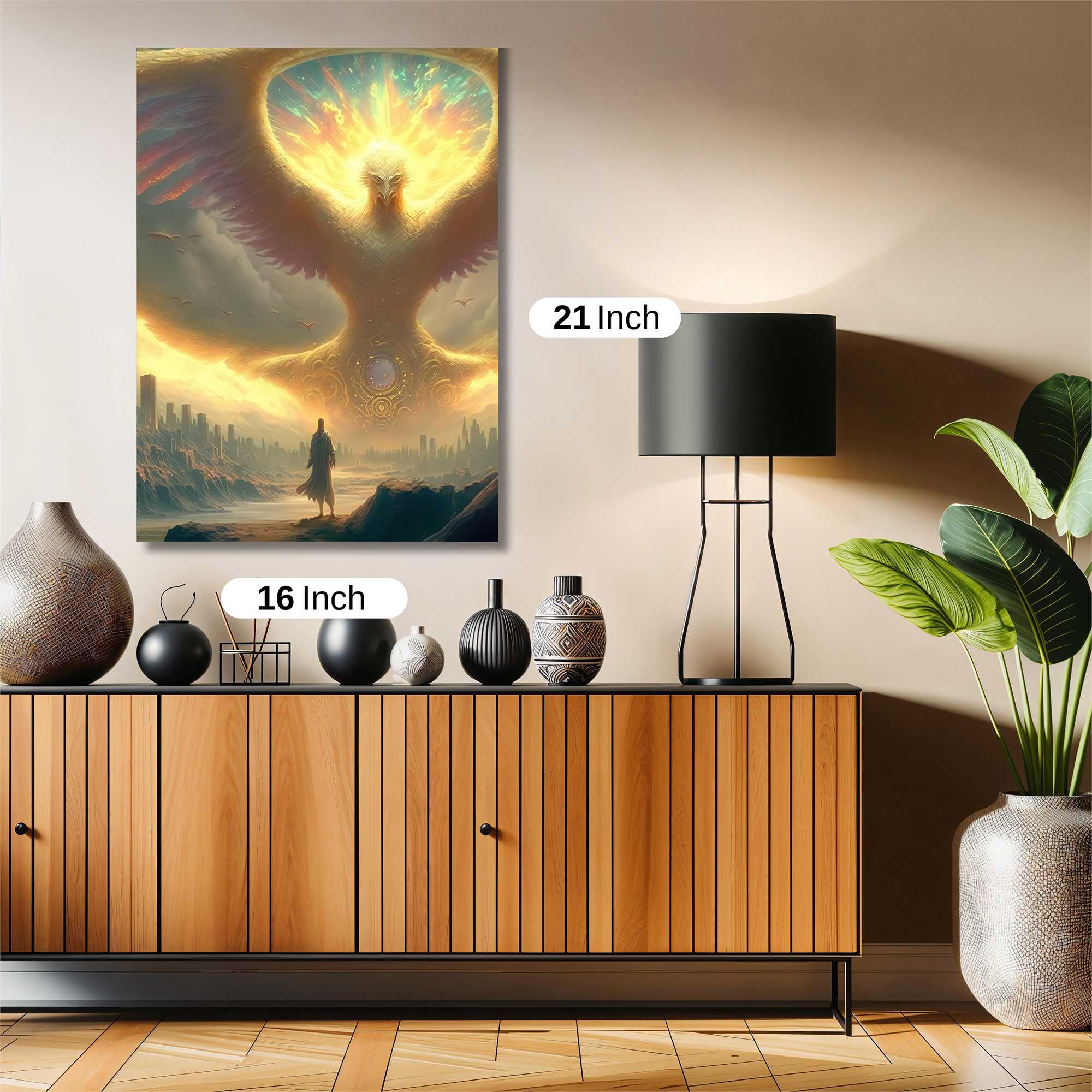 Phoenix Rebirth Safe Wall Magnetic / M