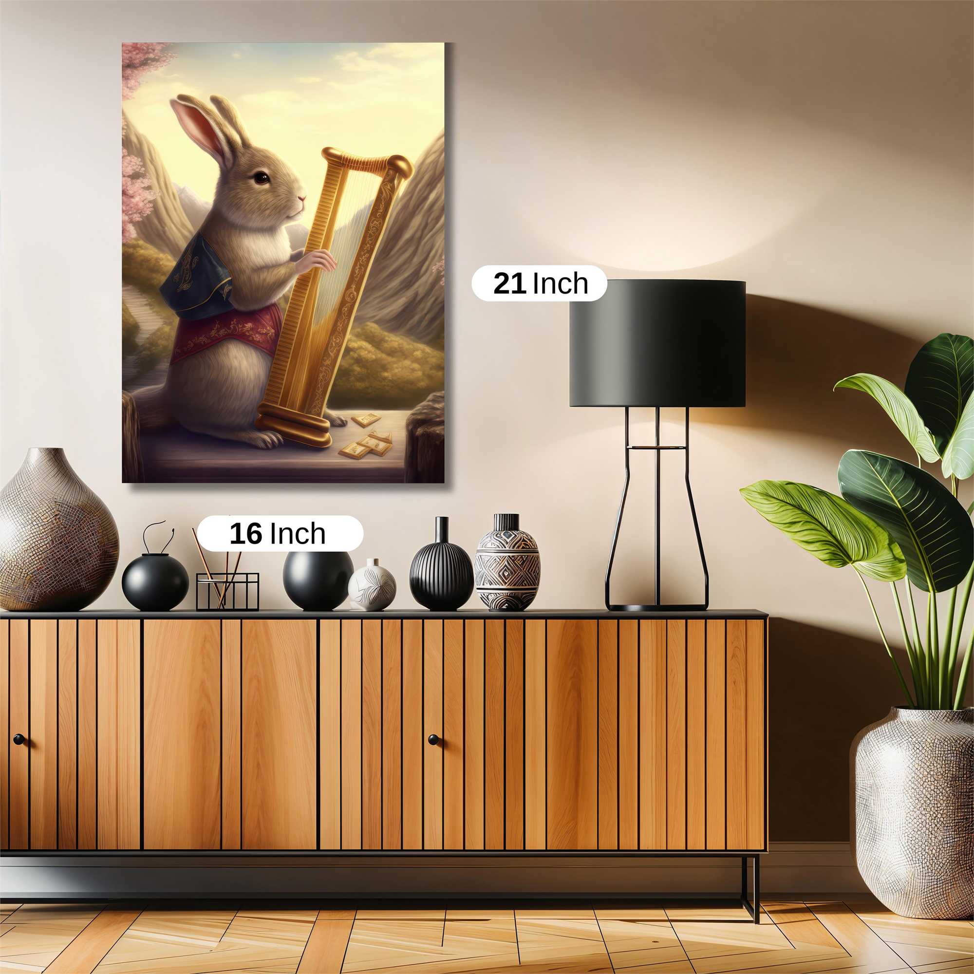 Bardic Bunny Safe Wall Magnetic / M