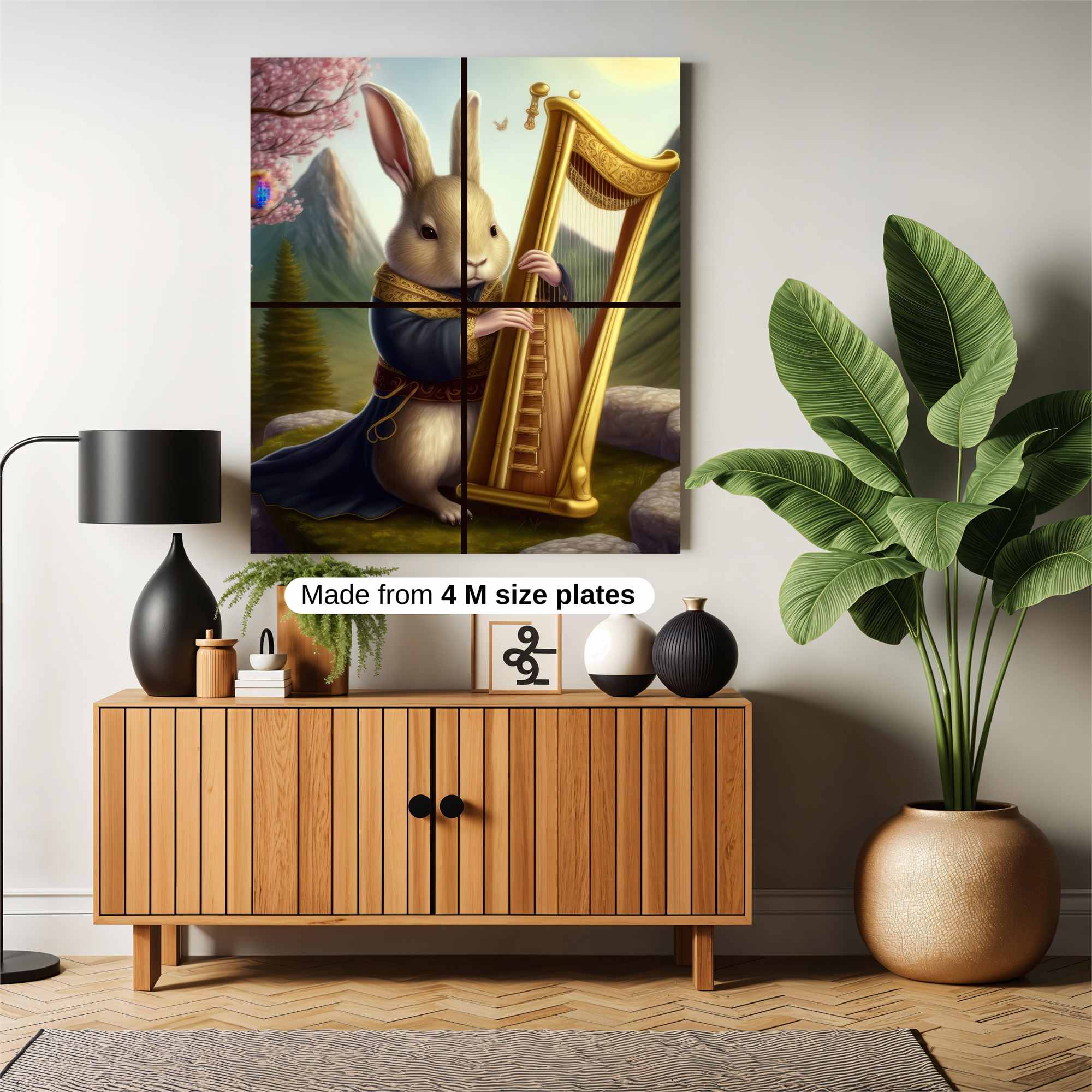 Bard Bunny Safe Wall Magnetic / M