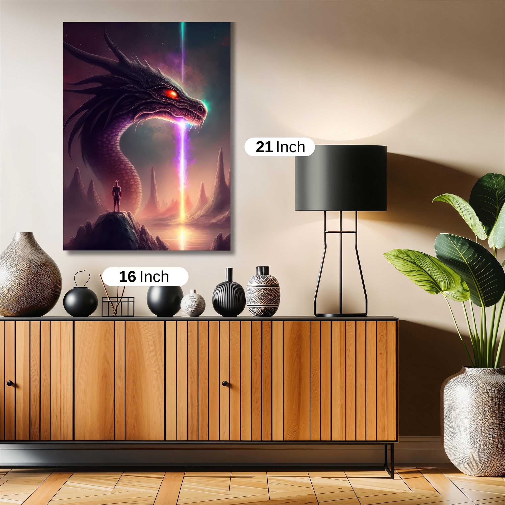 Dragon Ascension Safe Wall Magnetic / M