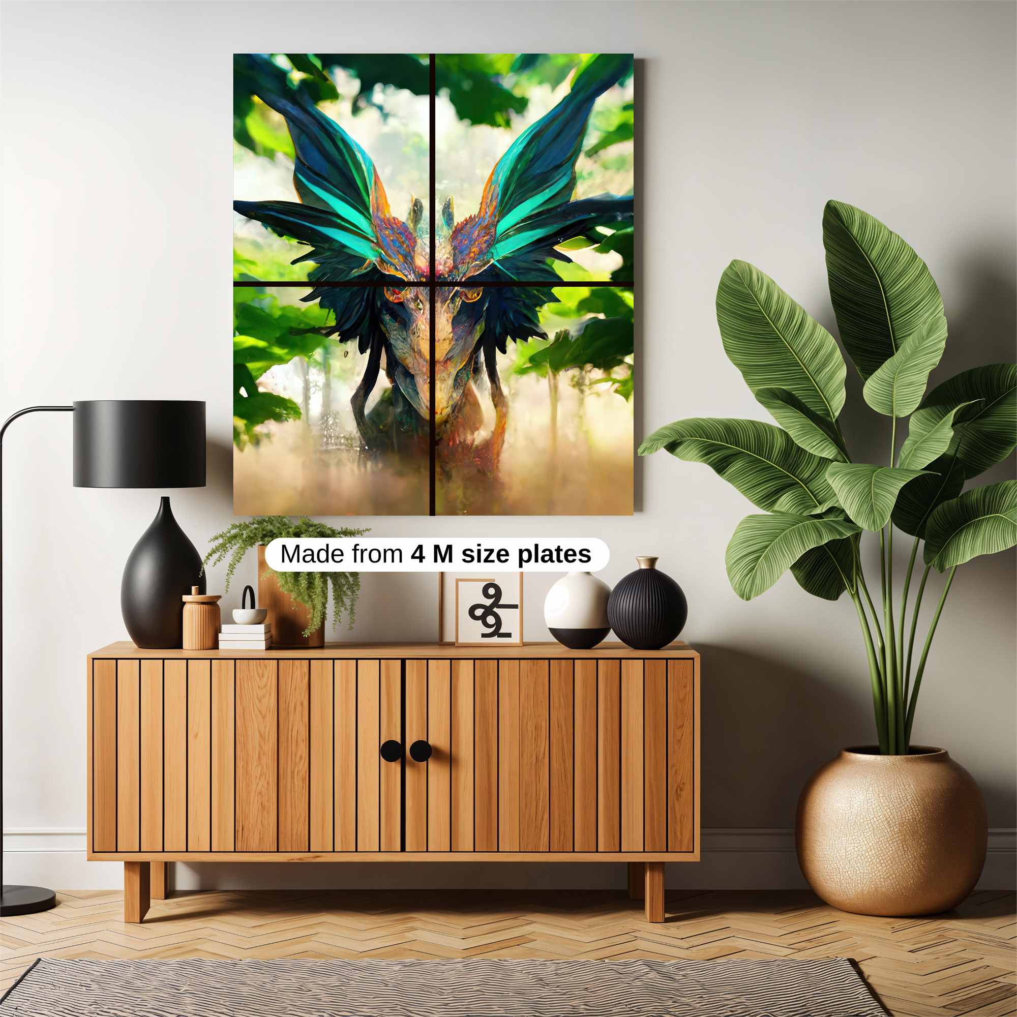 Dragon Serenity Safe Wall Magnetic / M