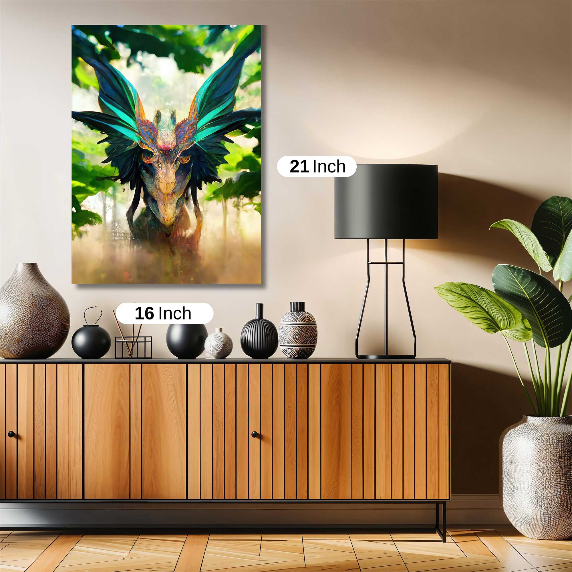 Dragon Serenity Safe Wall Magnetic / M