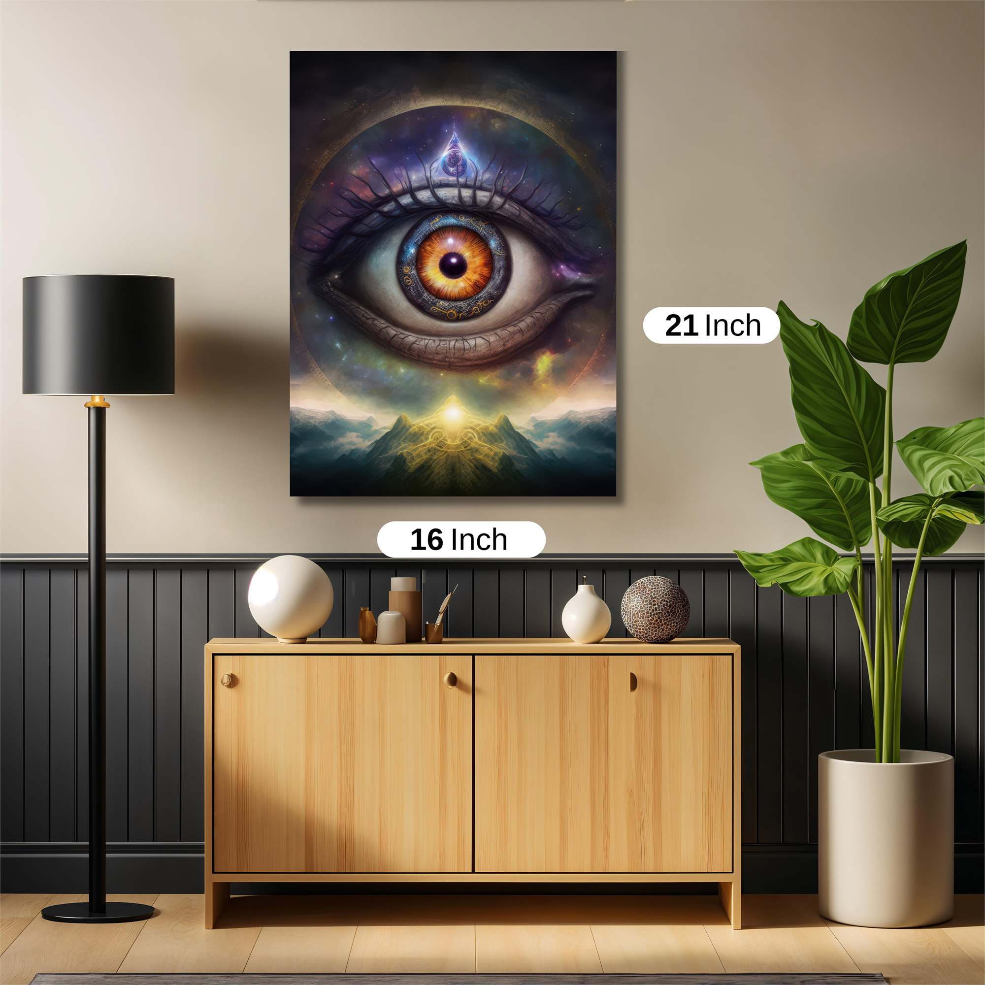 Cosmic Gaze Safe Wall Magnetic / M