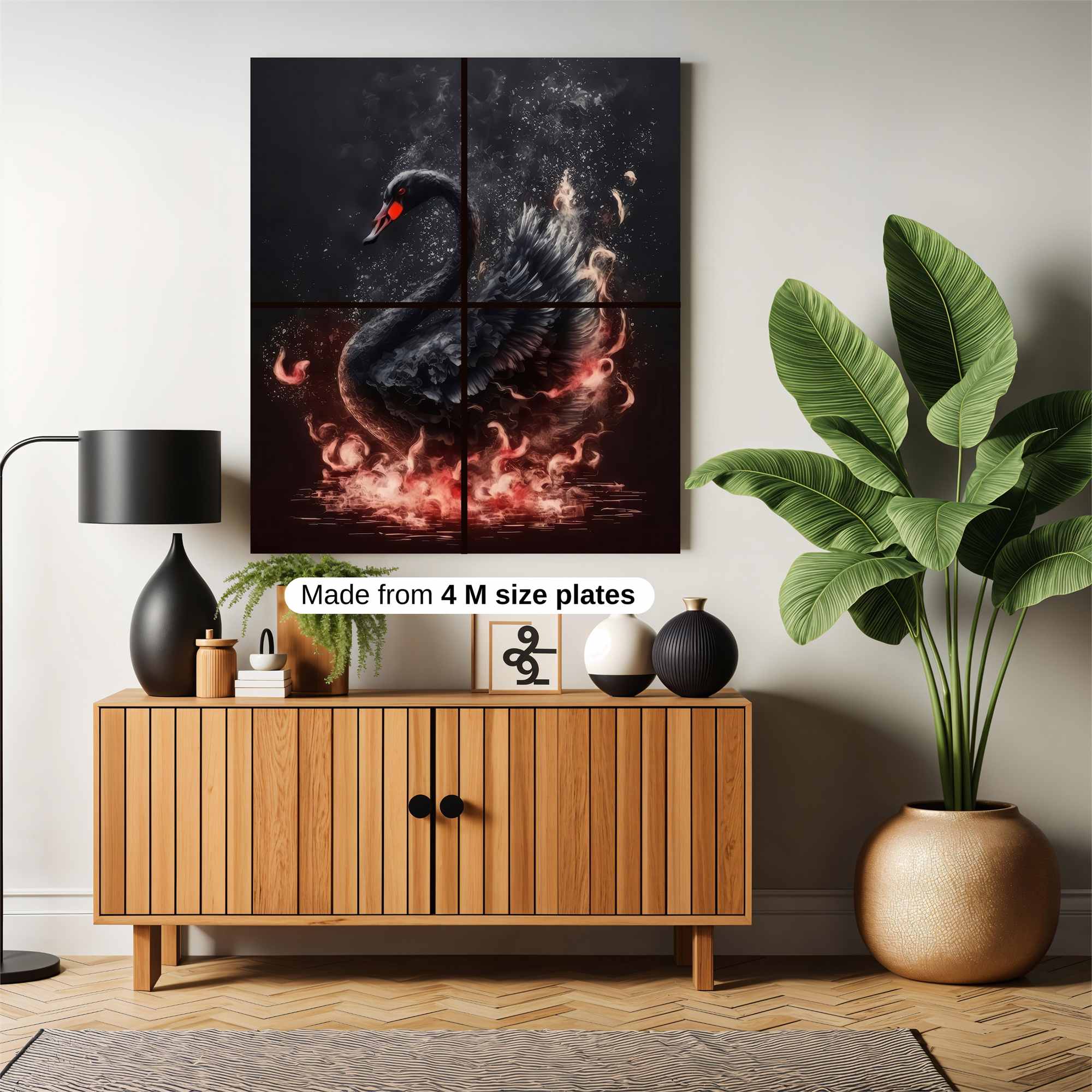 Swan Inferno Safe Wall Magnetic / M