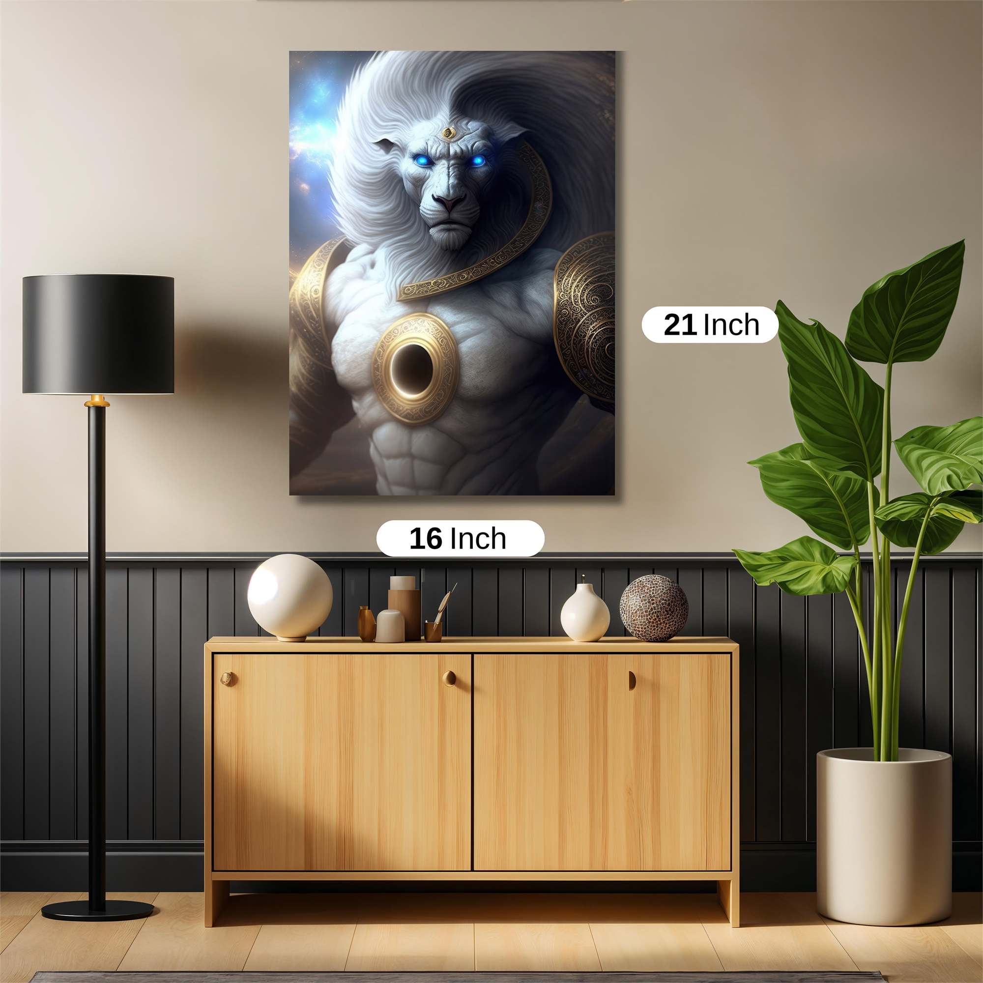 Lion Radiance Safe Wall Magnetic / M