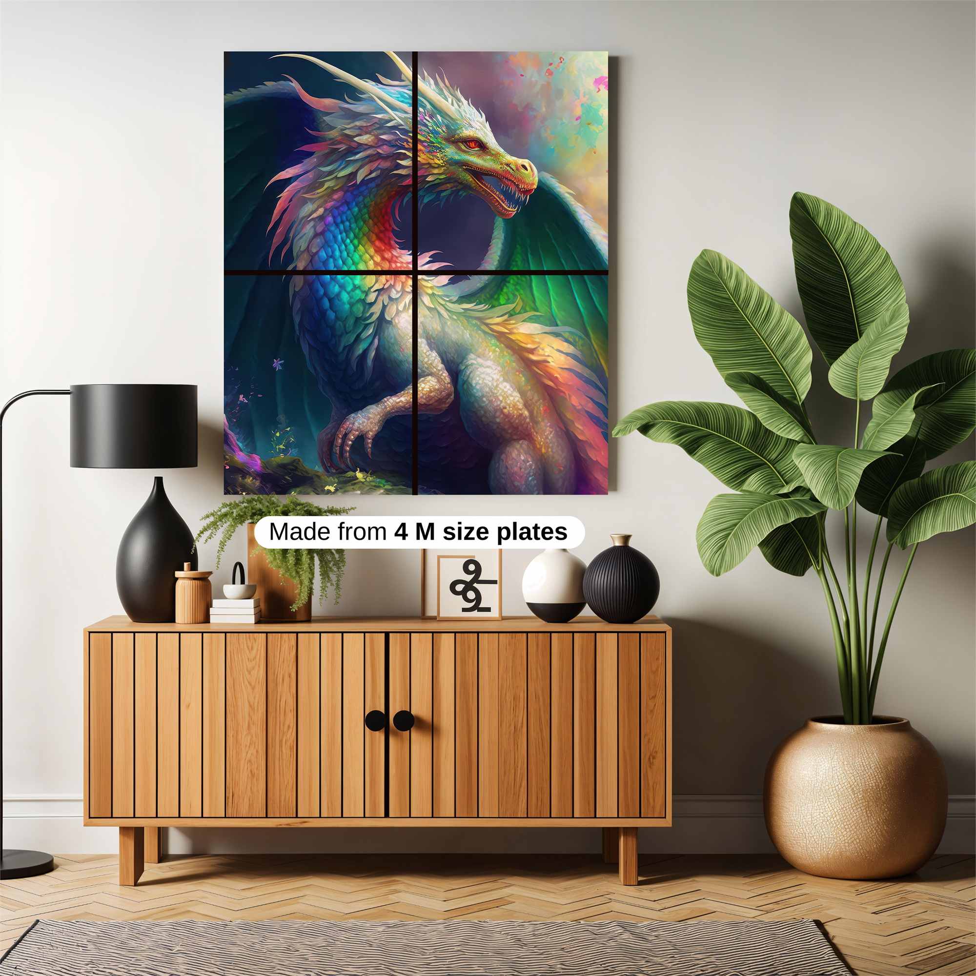 Rainbow Radiance Safe Wall Magnetic / M