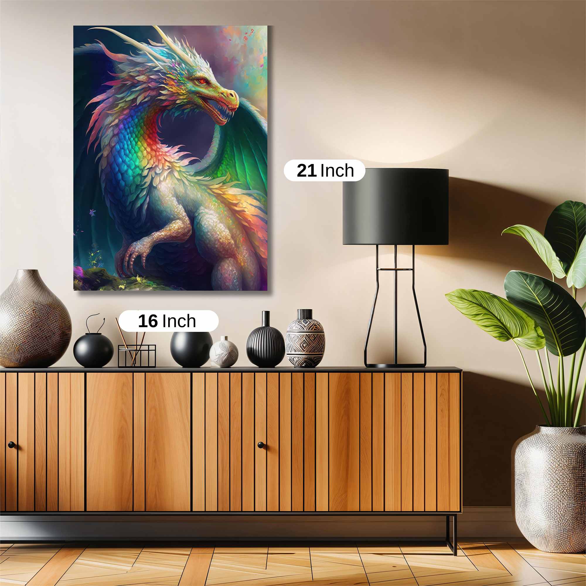 Rainbow Radiance Safe Wall Magnetic / M