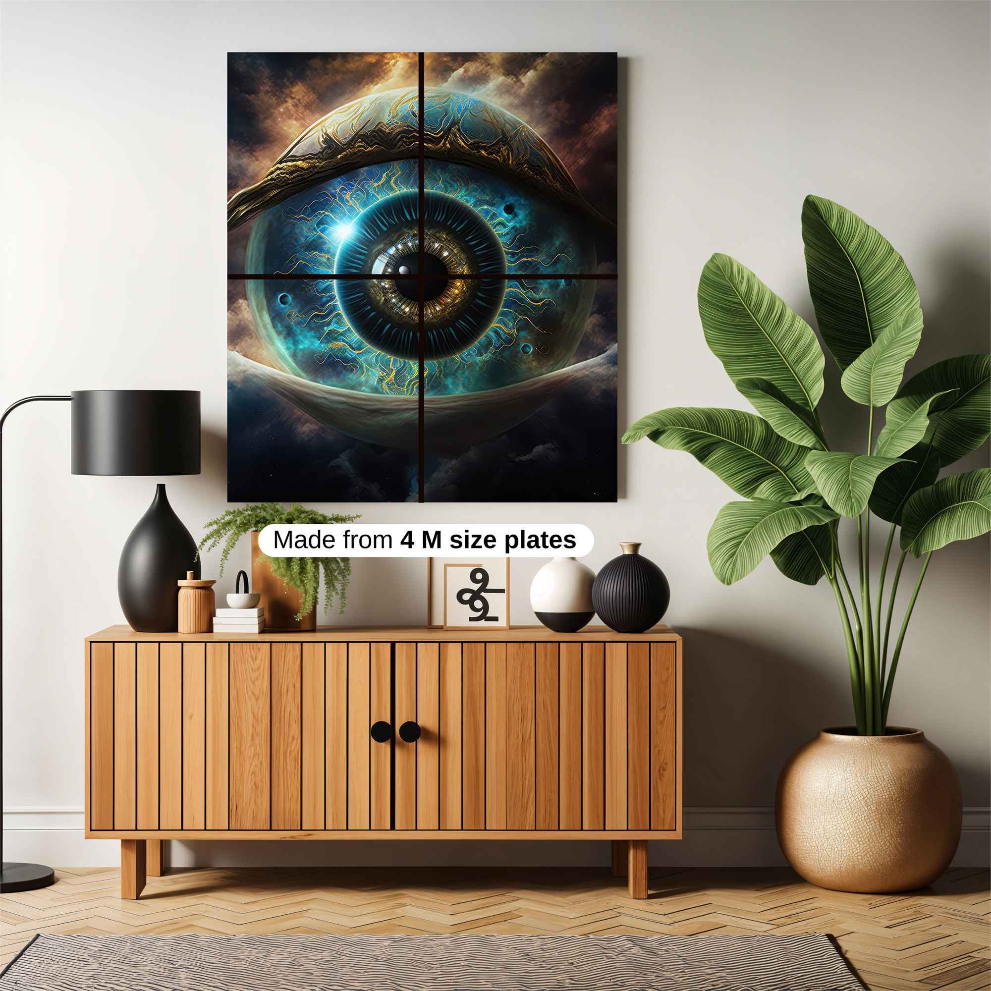 Cosmic Gaze Safe Wall Magnetic / M