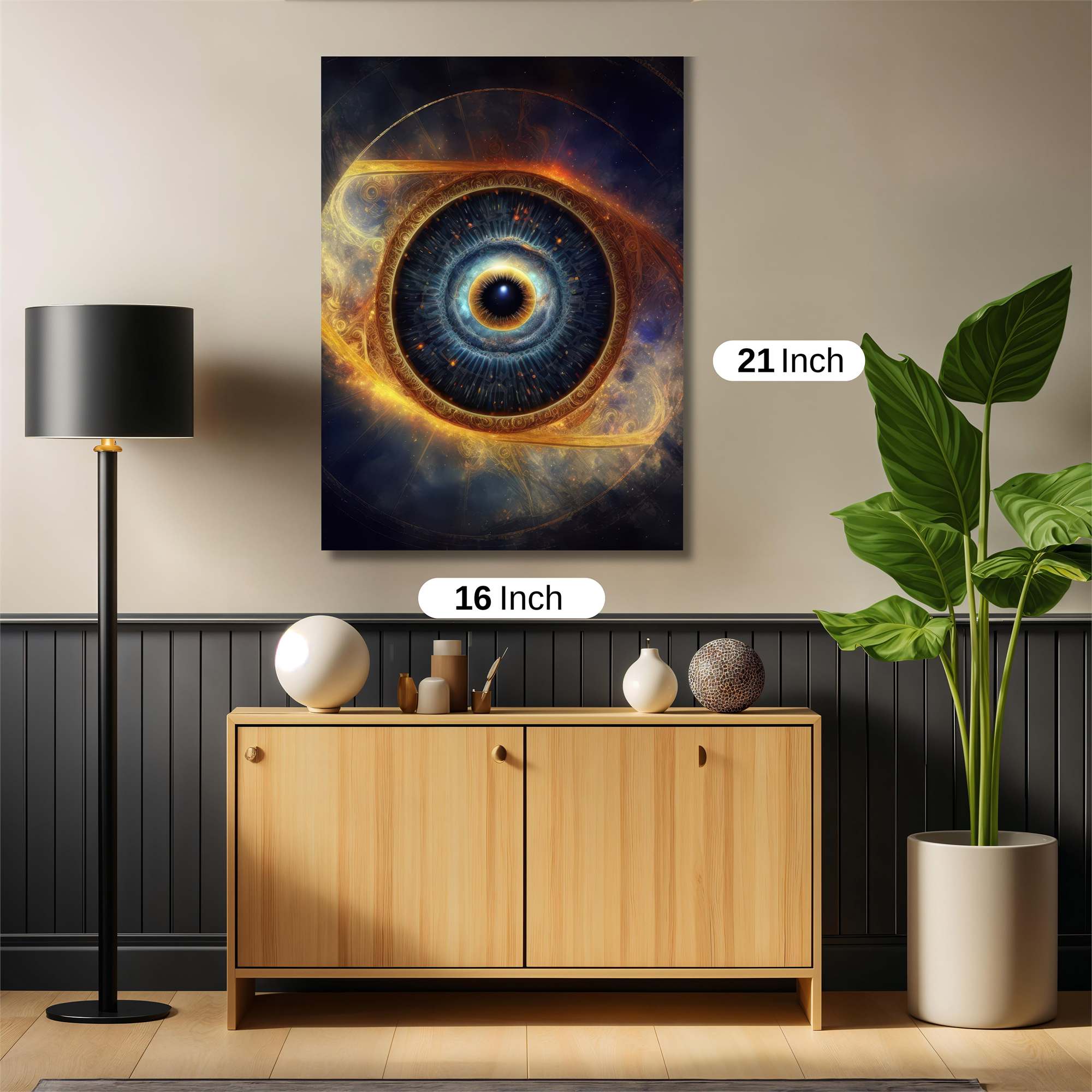 Cosmic Gaze Safe Wall Magnetic / M