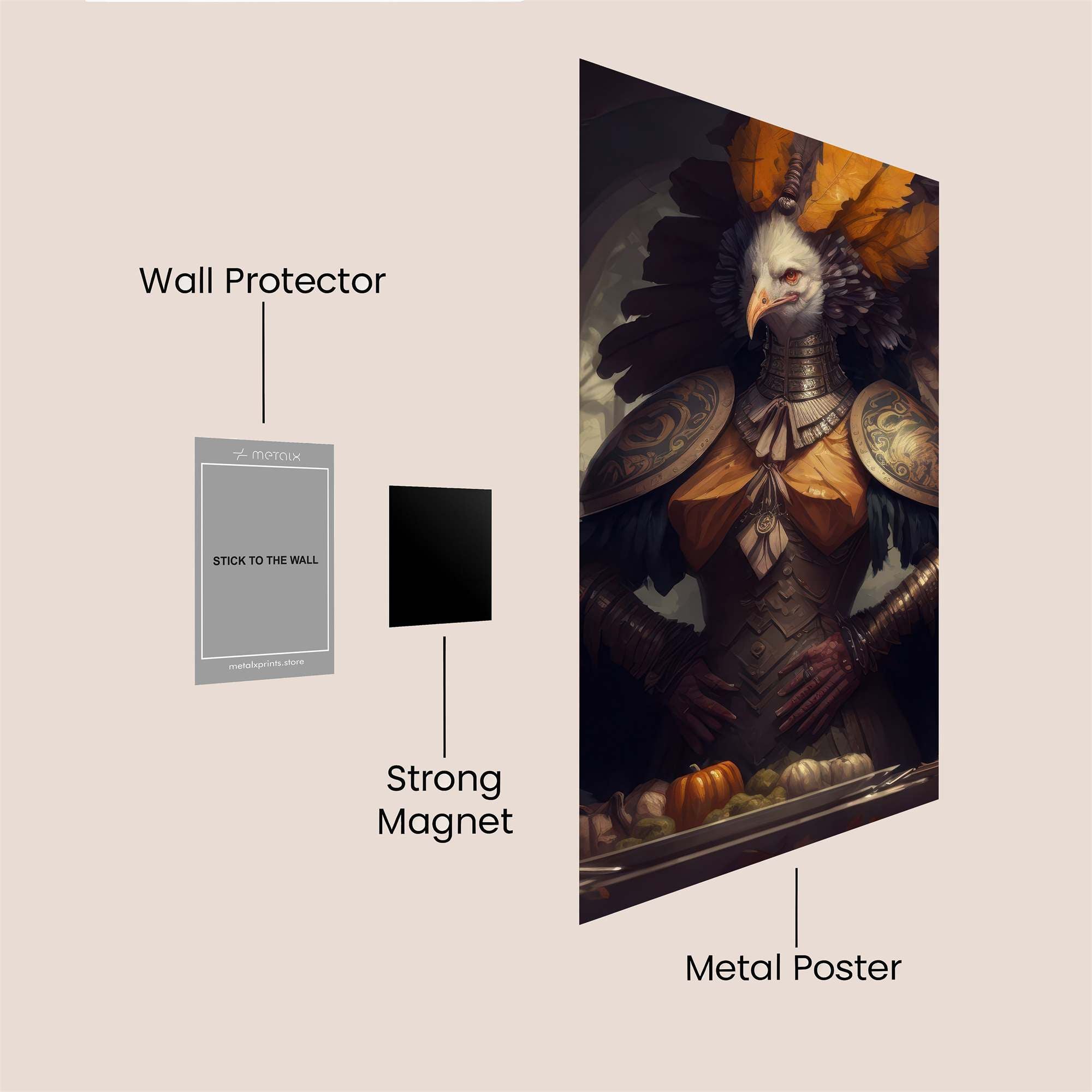 Harpy Regal Safe Wall Magnetic / M