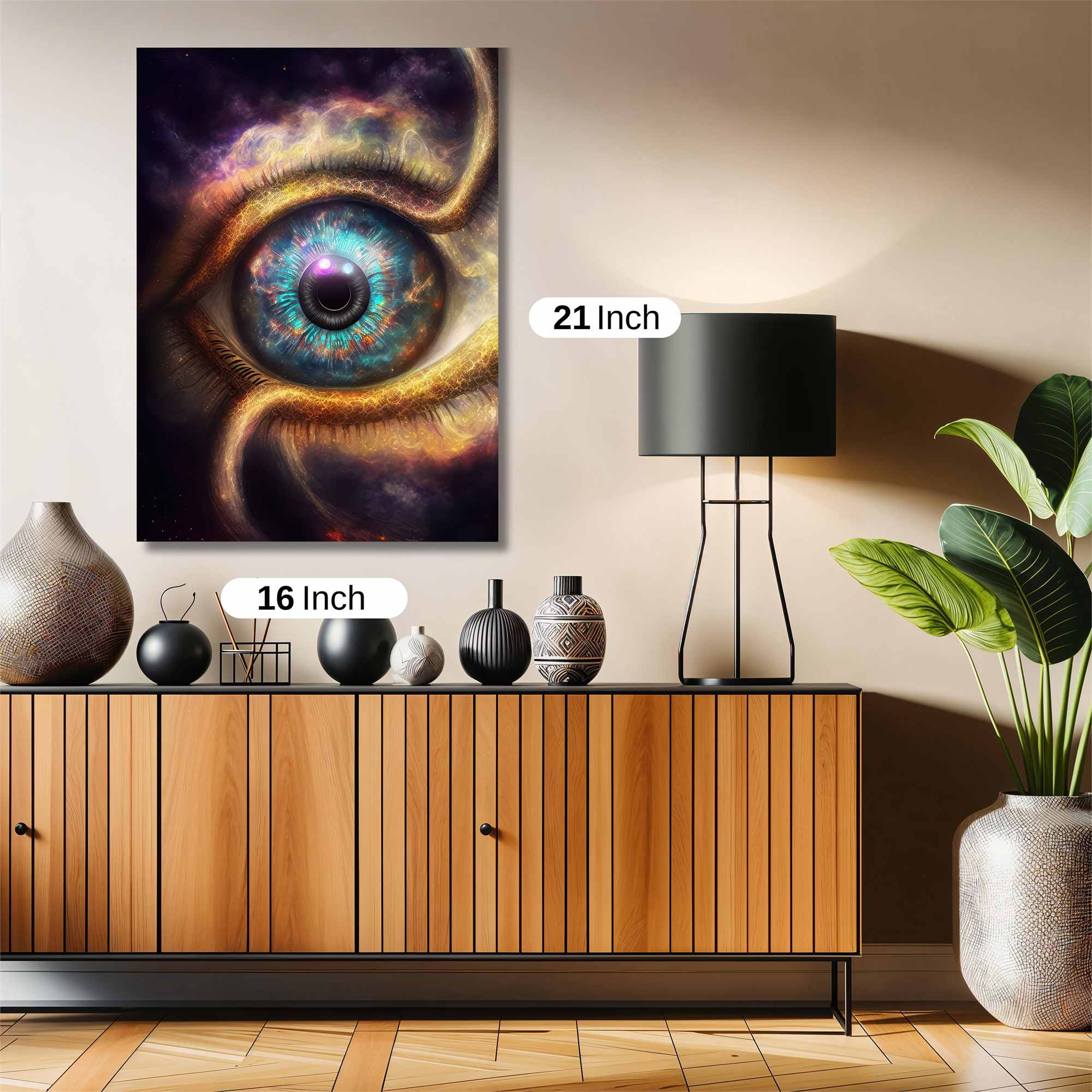 Cosmic Gaze Safe Wall Magnetic / M
