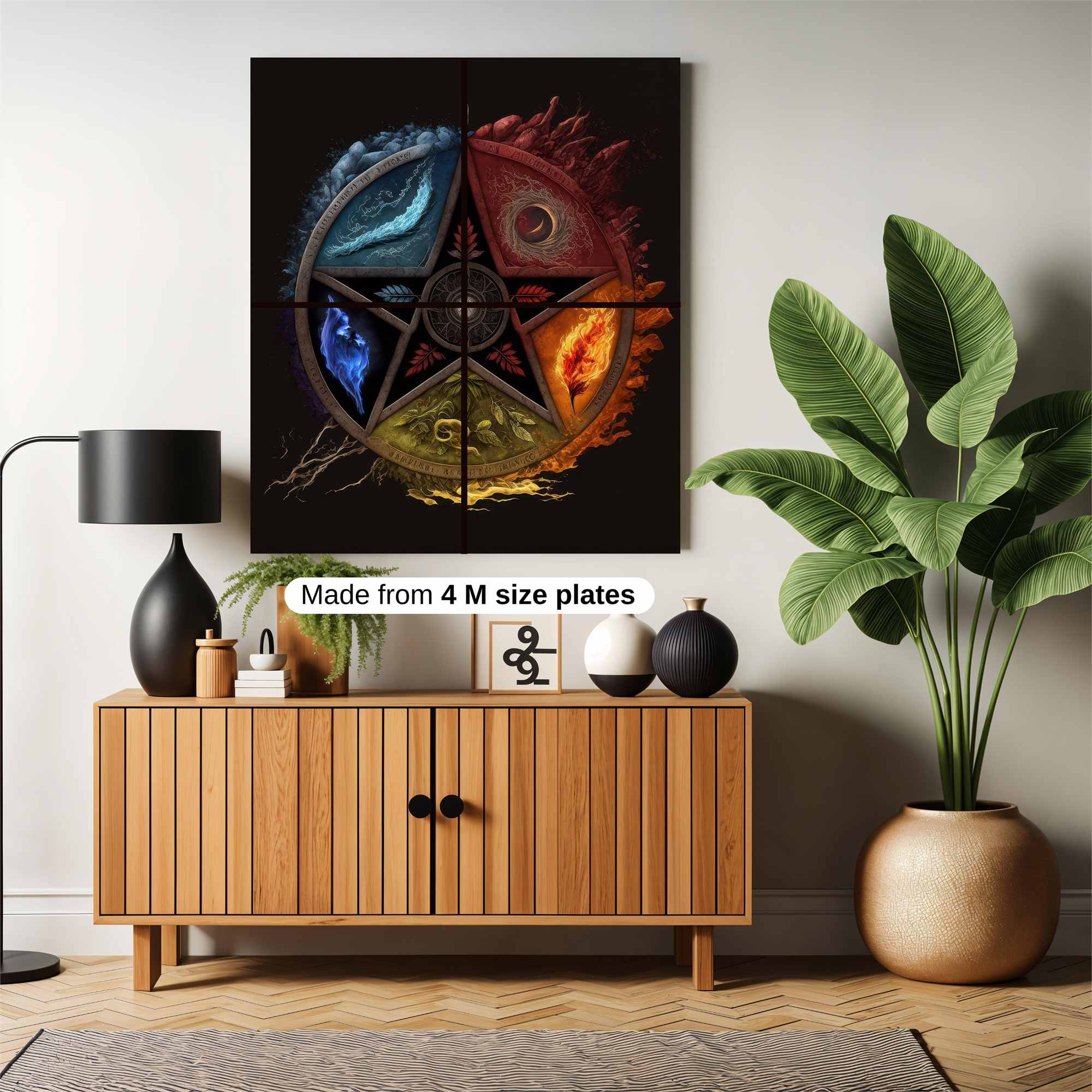 Elemental Harmony Safe Wall Magnetic / M