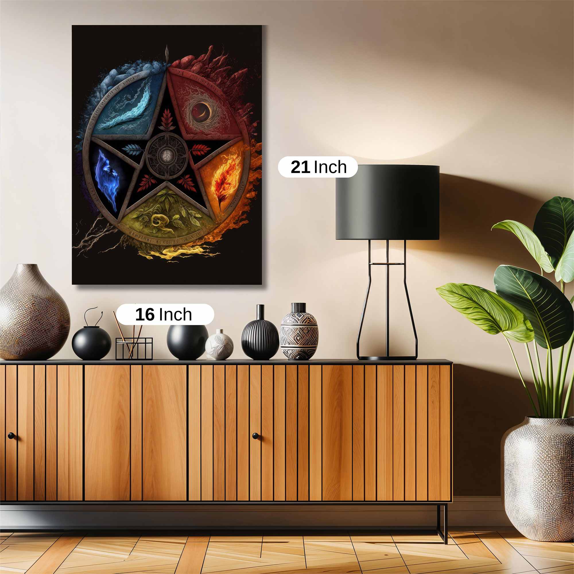 Elemental Harmony Safe Wall Magnetic / M