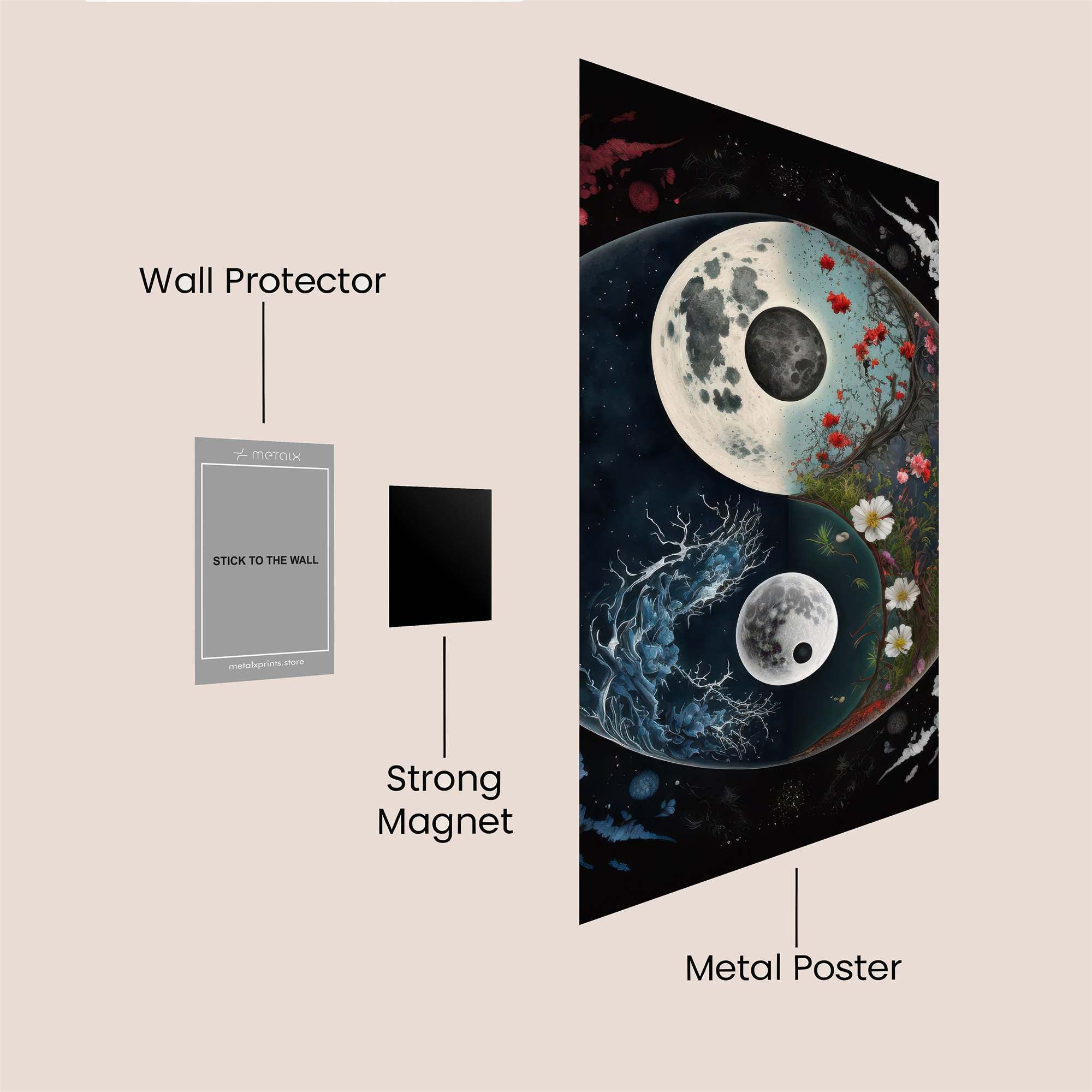 LunarHarmony Safe Wall Magnetic / M