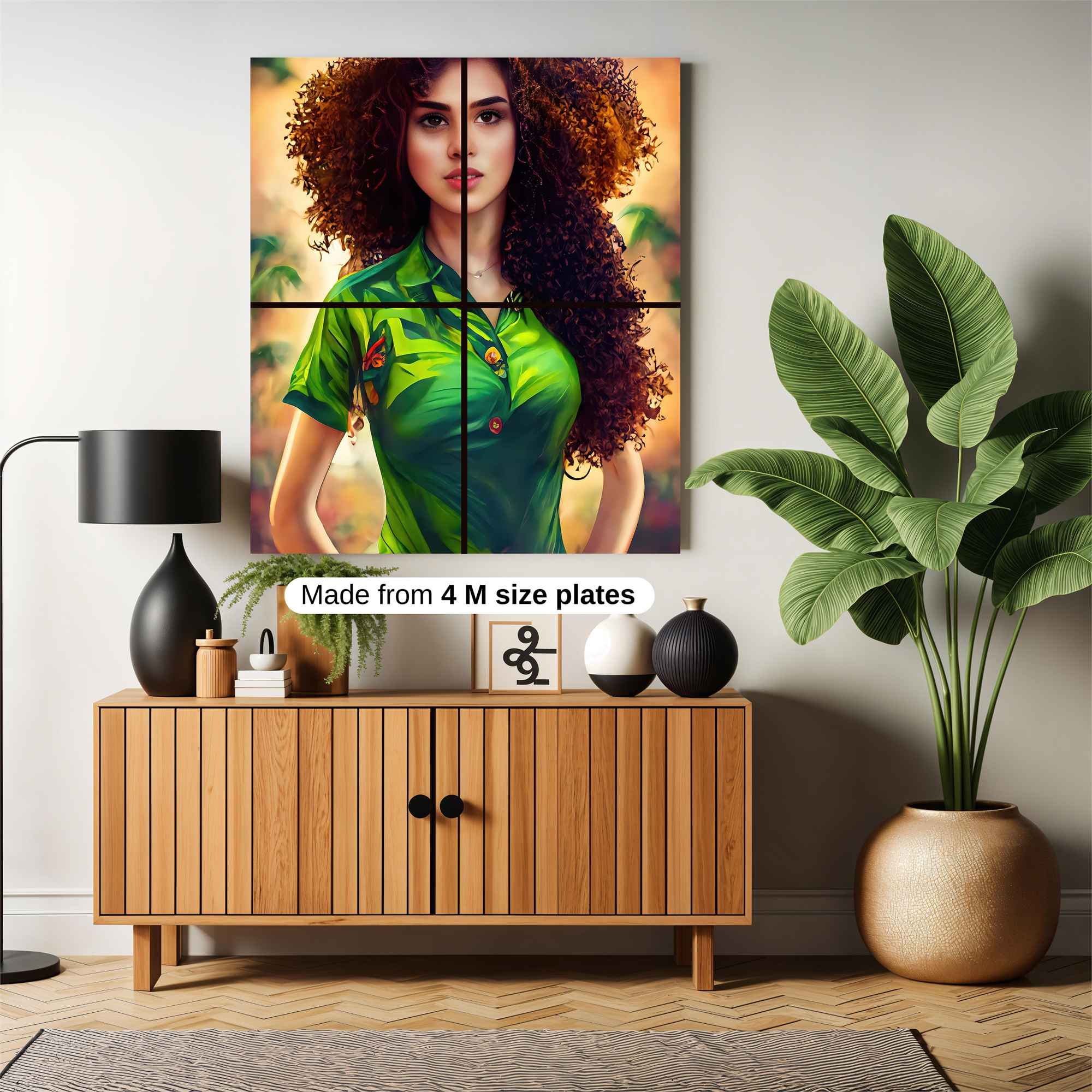 Curly Radiance Safe Wall Magnetic / M