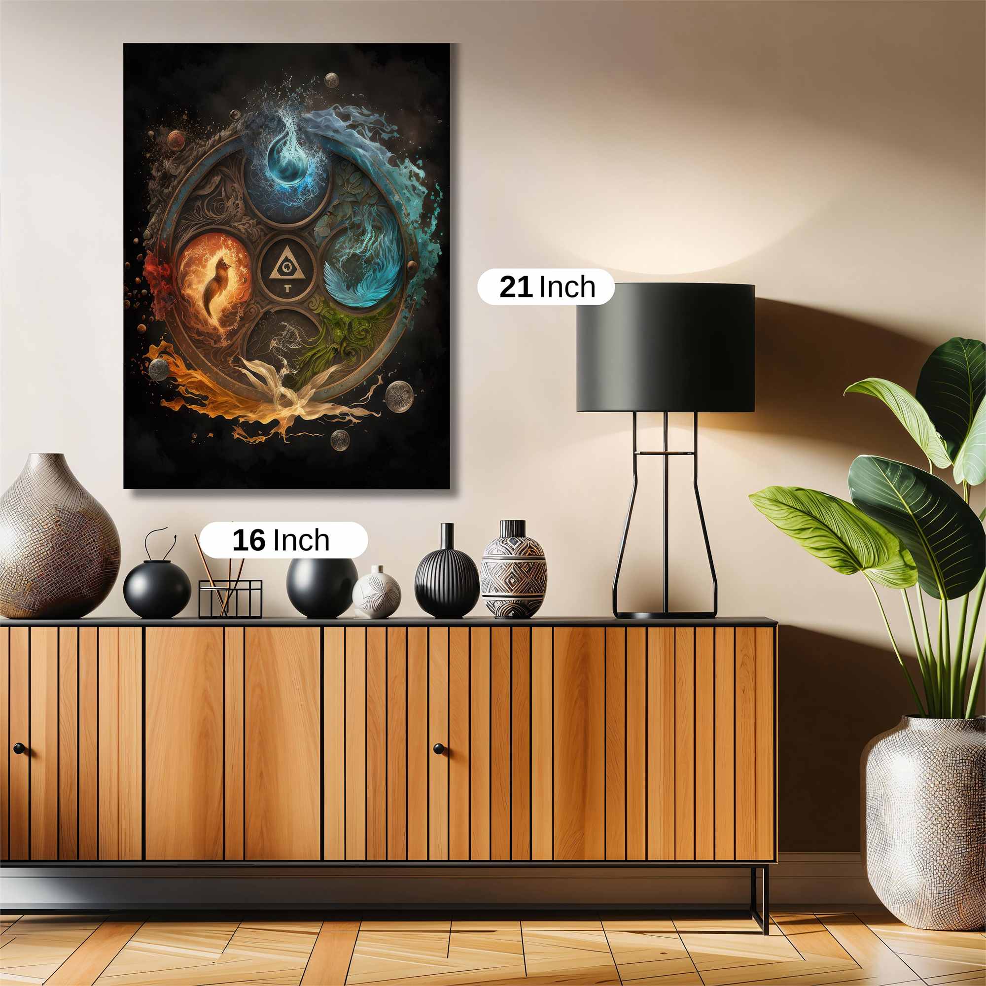 Elemental Harmony Safe Wall Magnetic / M