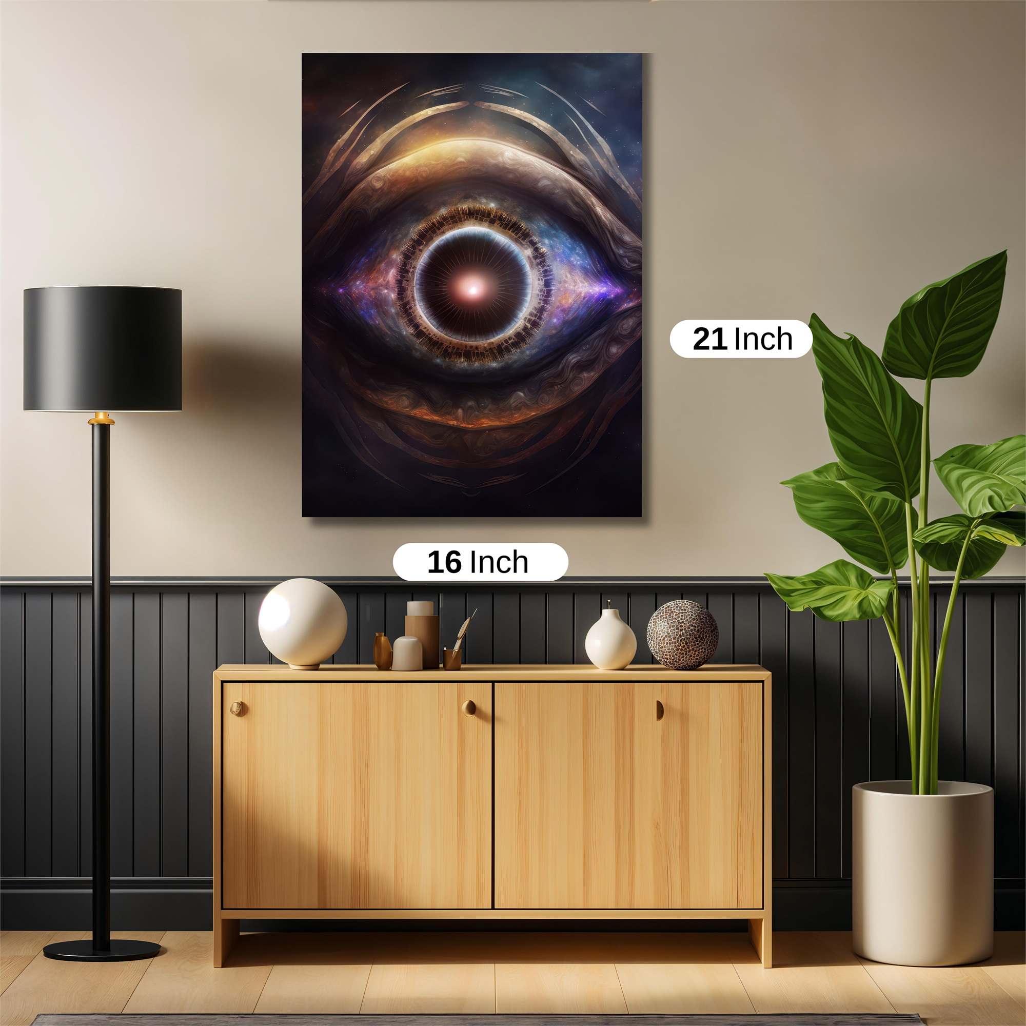 Cosmic Gaze Safe Wall Magnetic / M