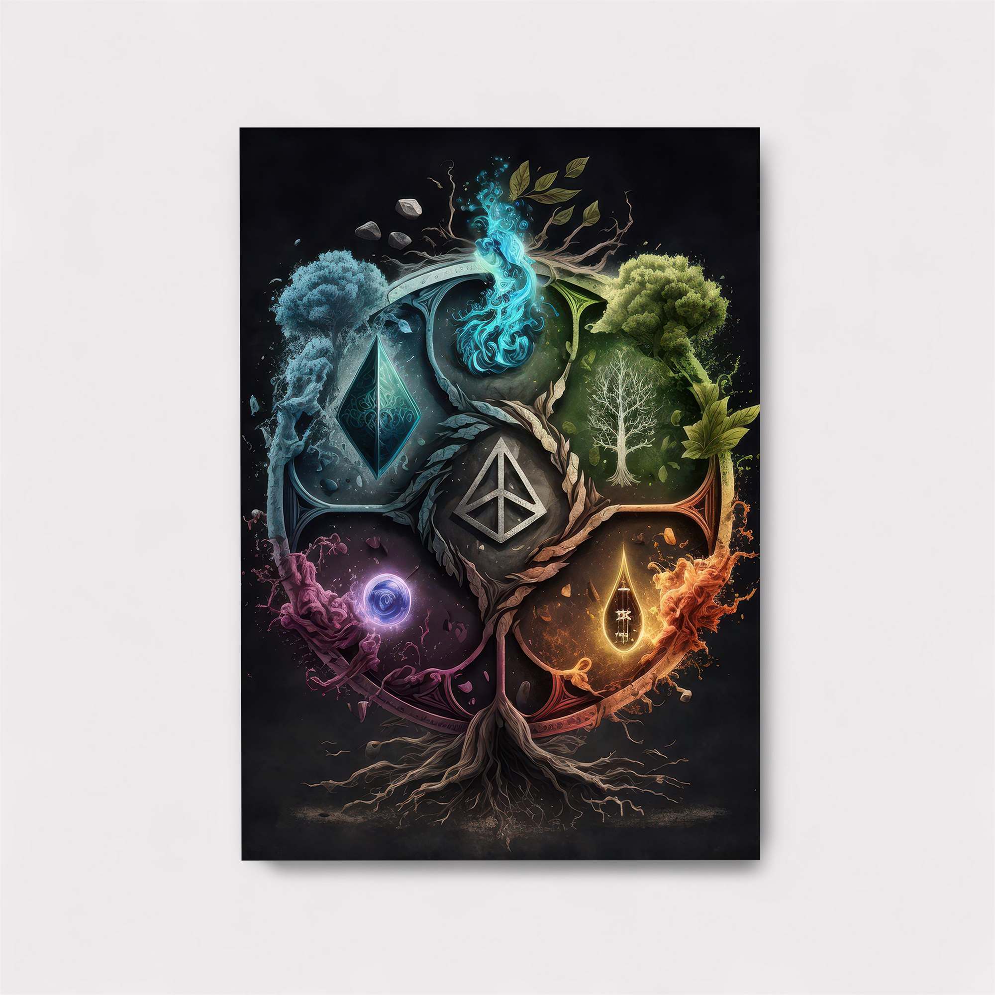 Elemental Harmony Safe Wall Magnetic / M