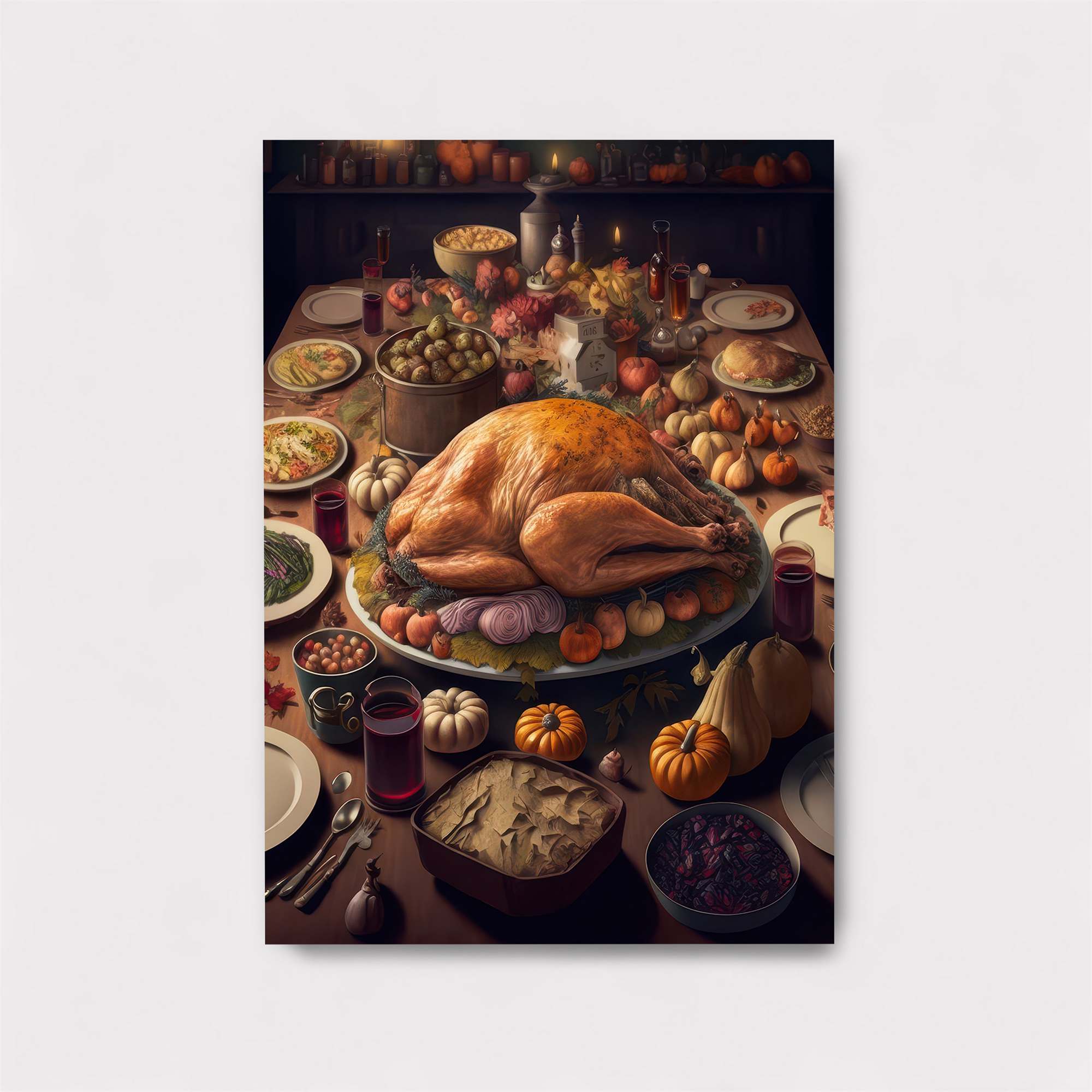 Feastful Gathering Safe Wall Magnetic / M