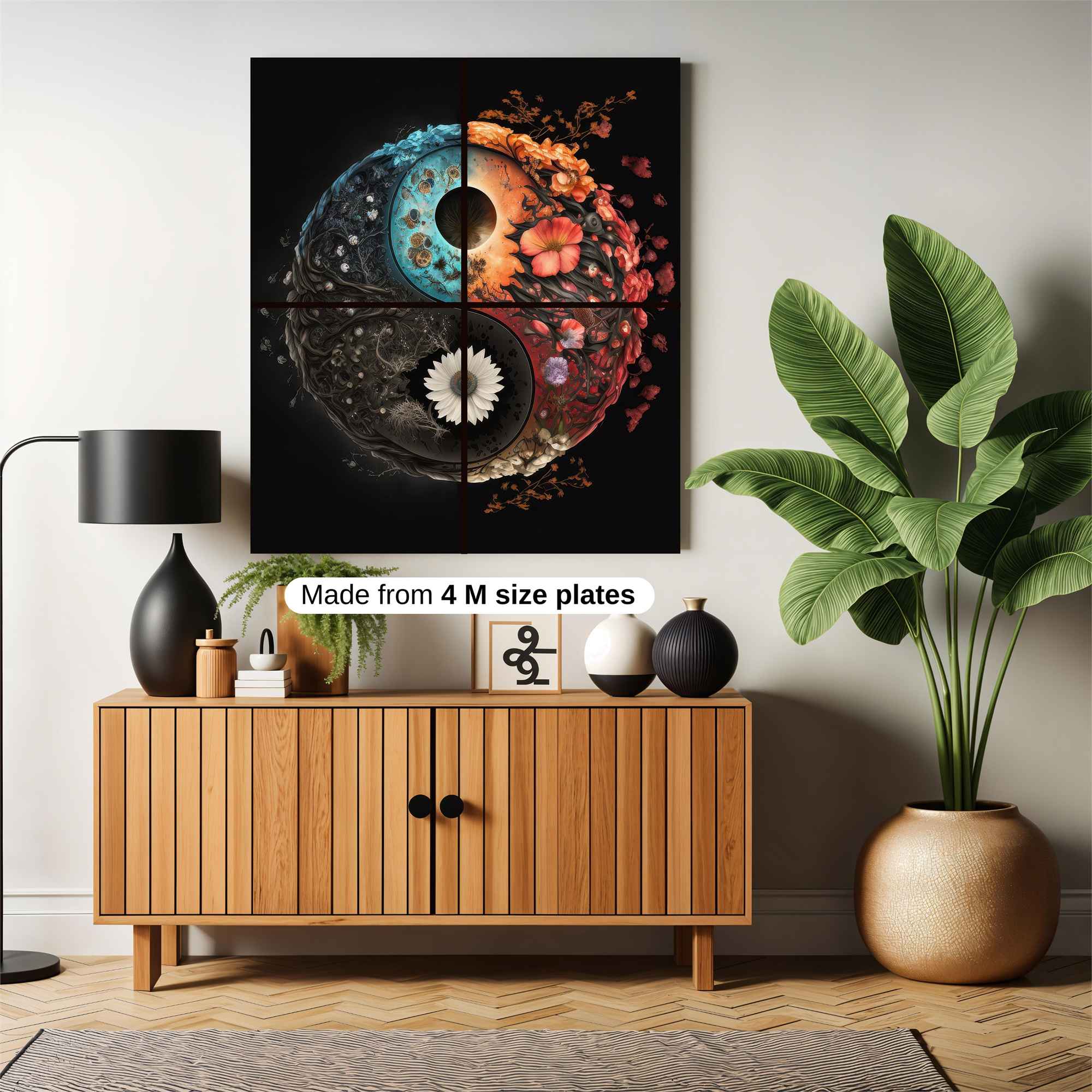 YinYang Bloom Safe Wall Magnetic / M
