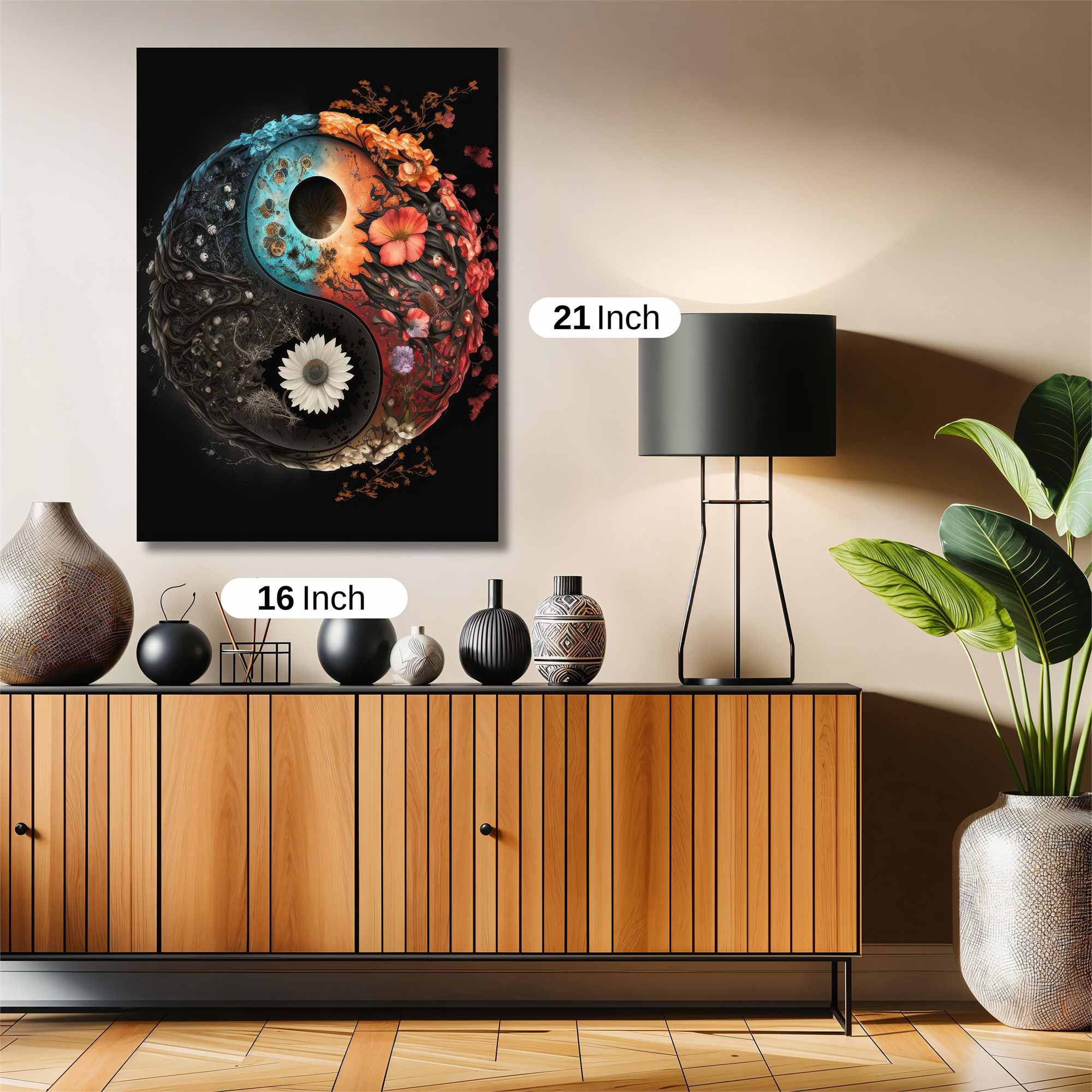 YinYang Bloom Safe Wall Magnetic / M
