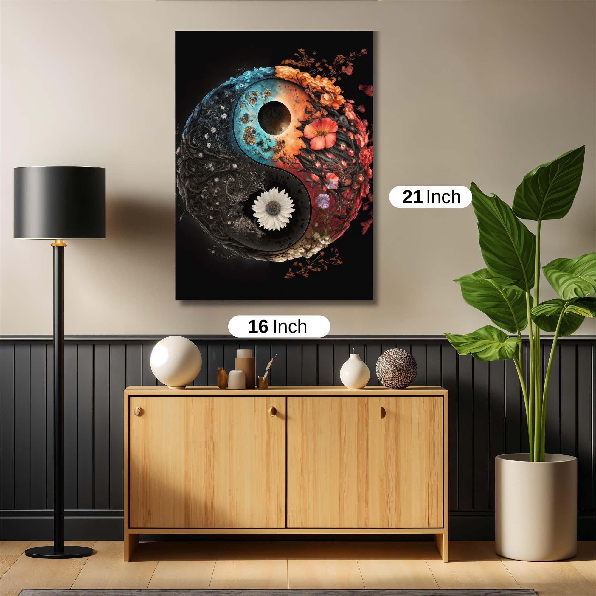 YinYang Bloom Safe Wall Magnetic / M