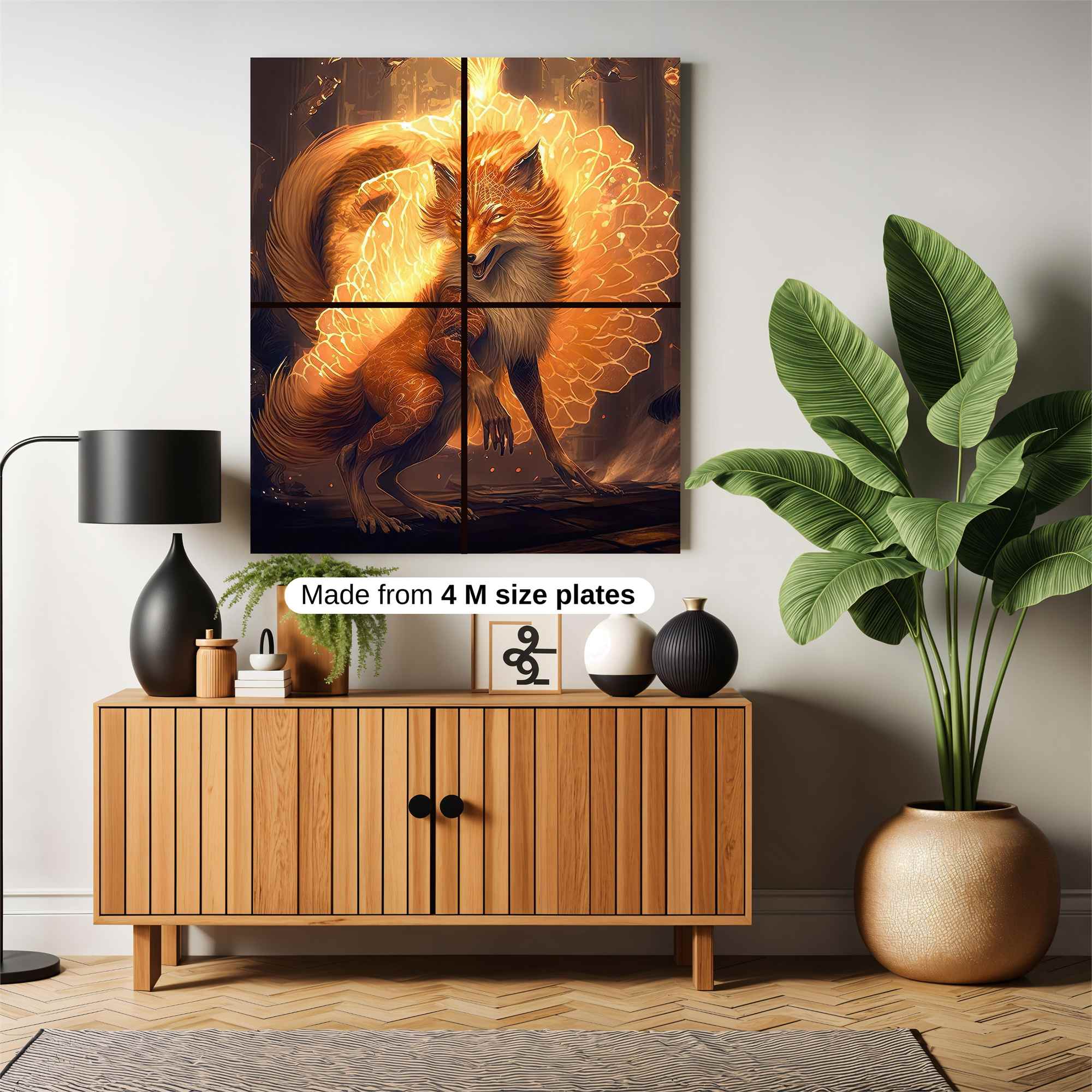 Radiant Fox Safe Wall Magnetic / M