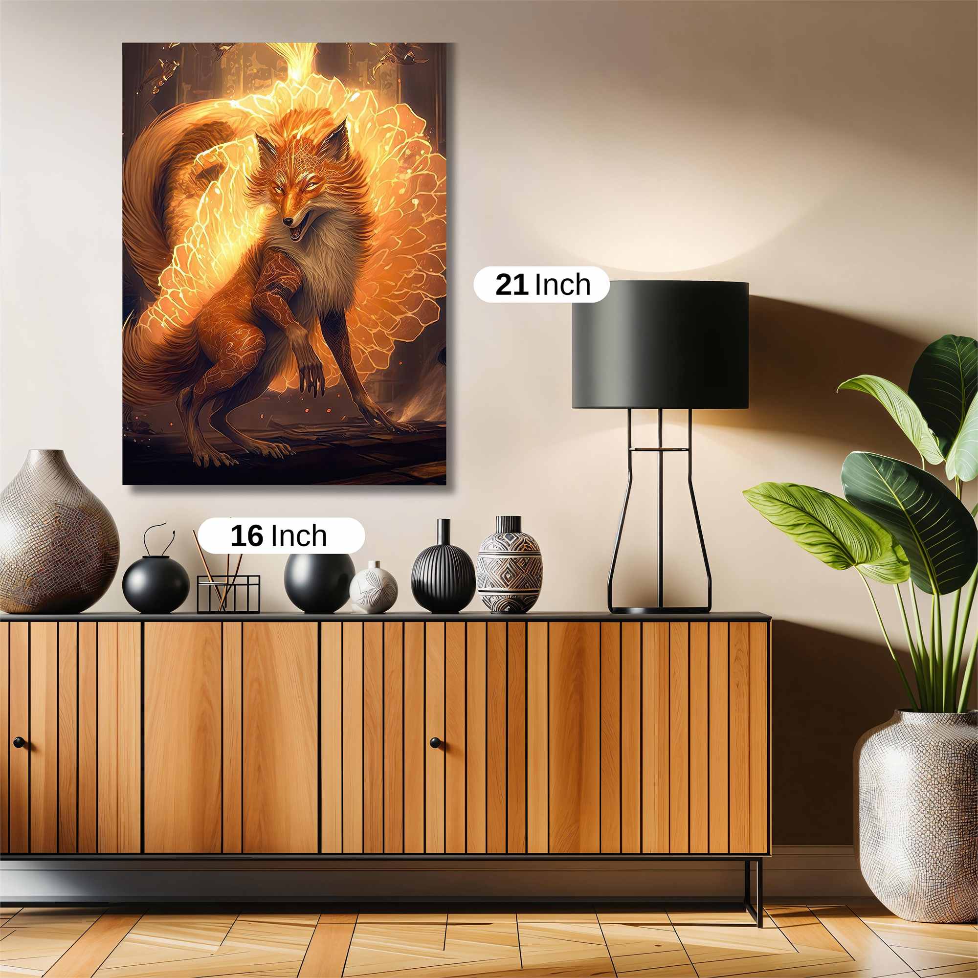 Radiant Fox Safe Wall Magnetic / M