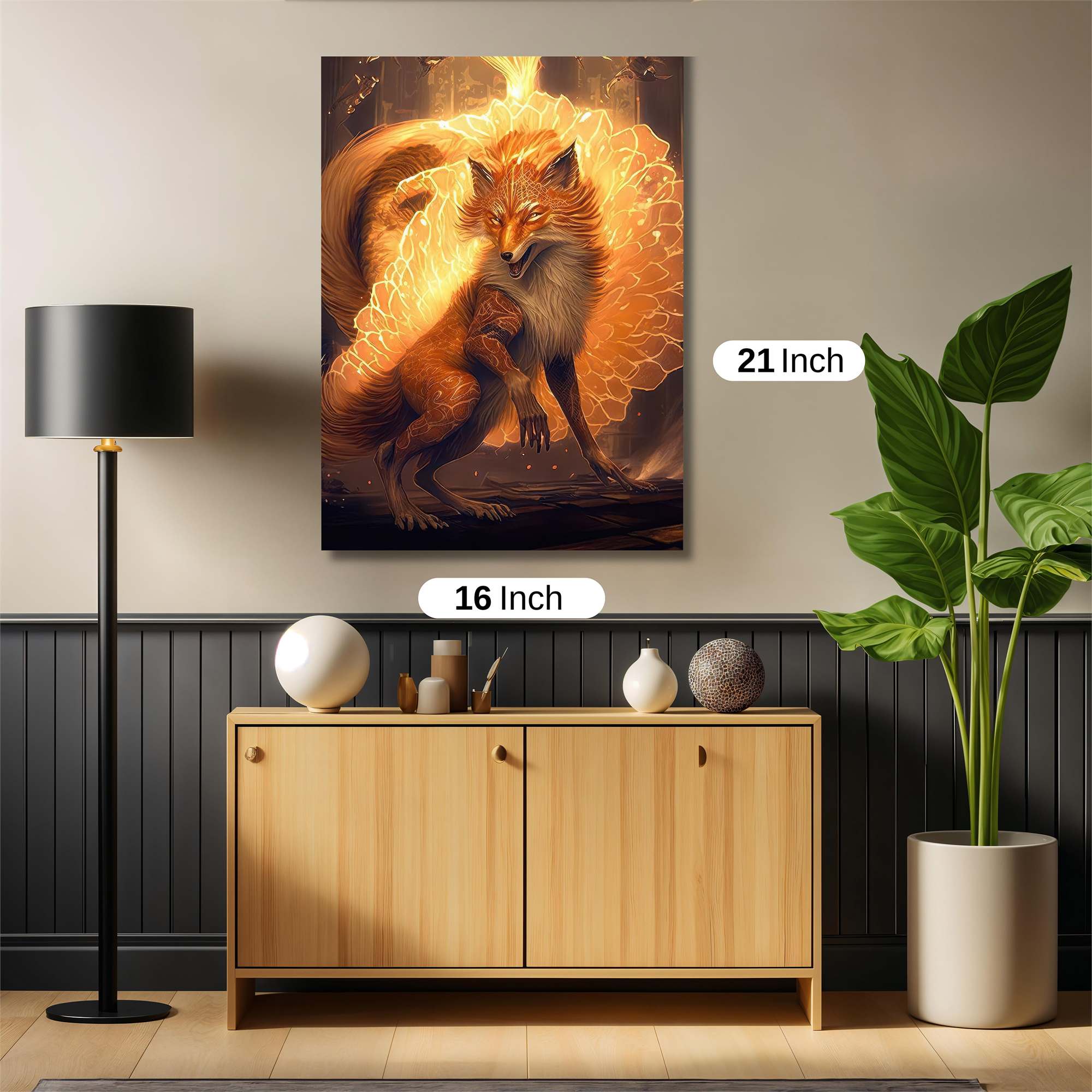 Radiant Fox Safe Wall Magnetic / M