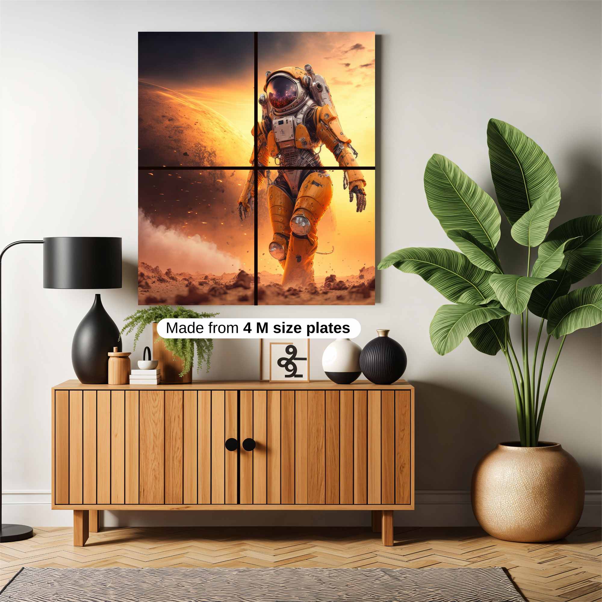 Astronaut Odyssey Safe Wall Magnetic / M