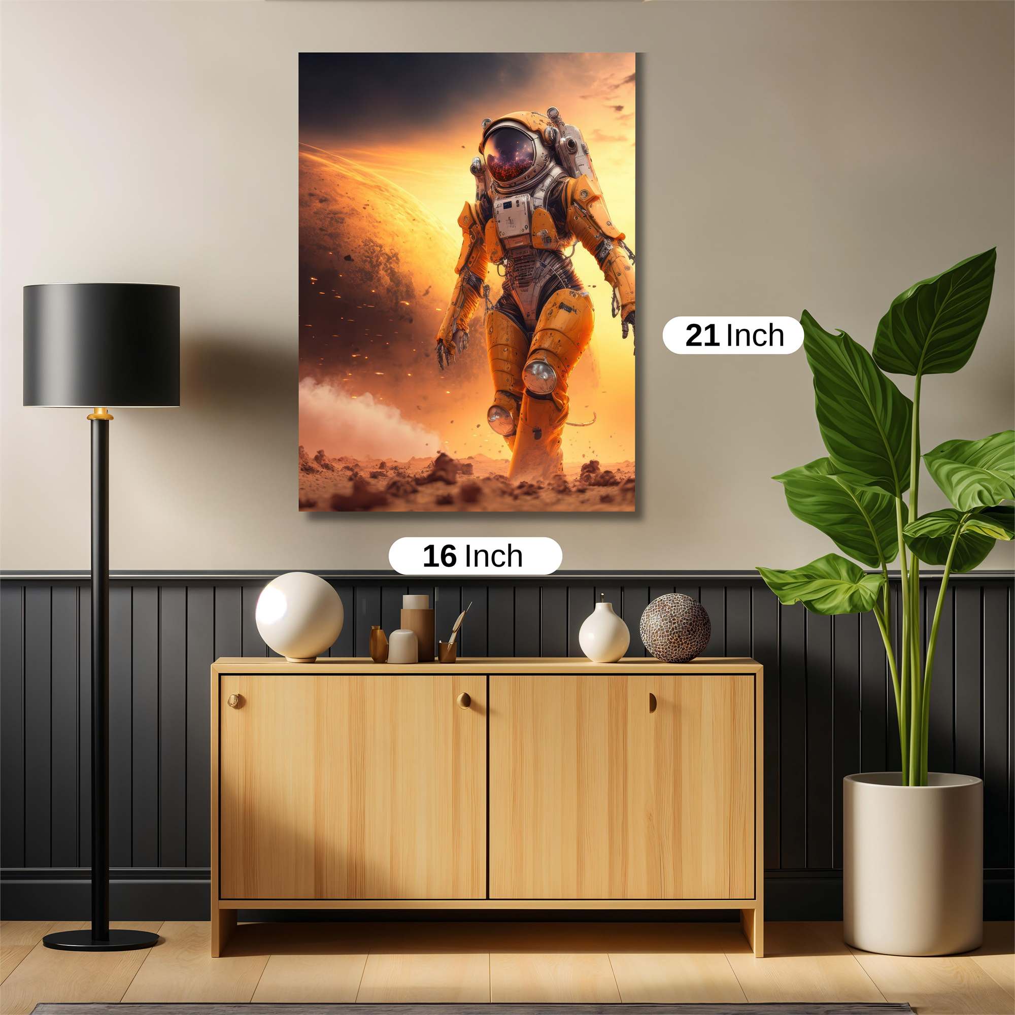 Astronaut Odyssey Safe Wall Magnetic / M