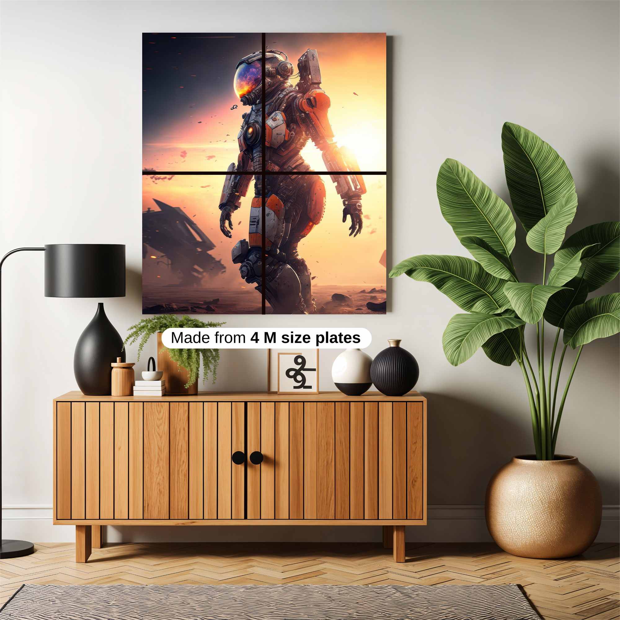 Spartan Dawn Safe Wall Magnetic / M