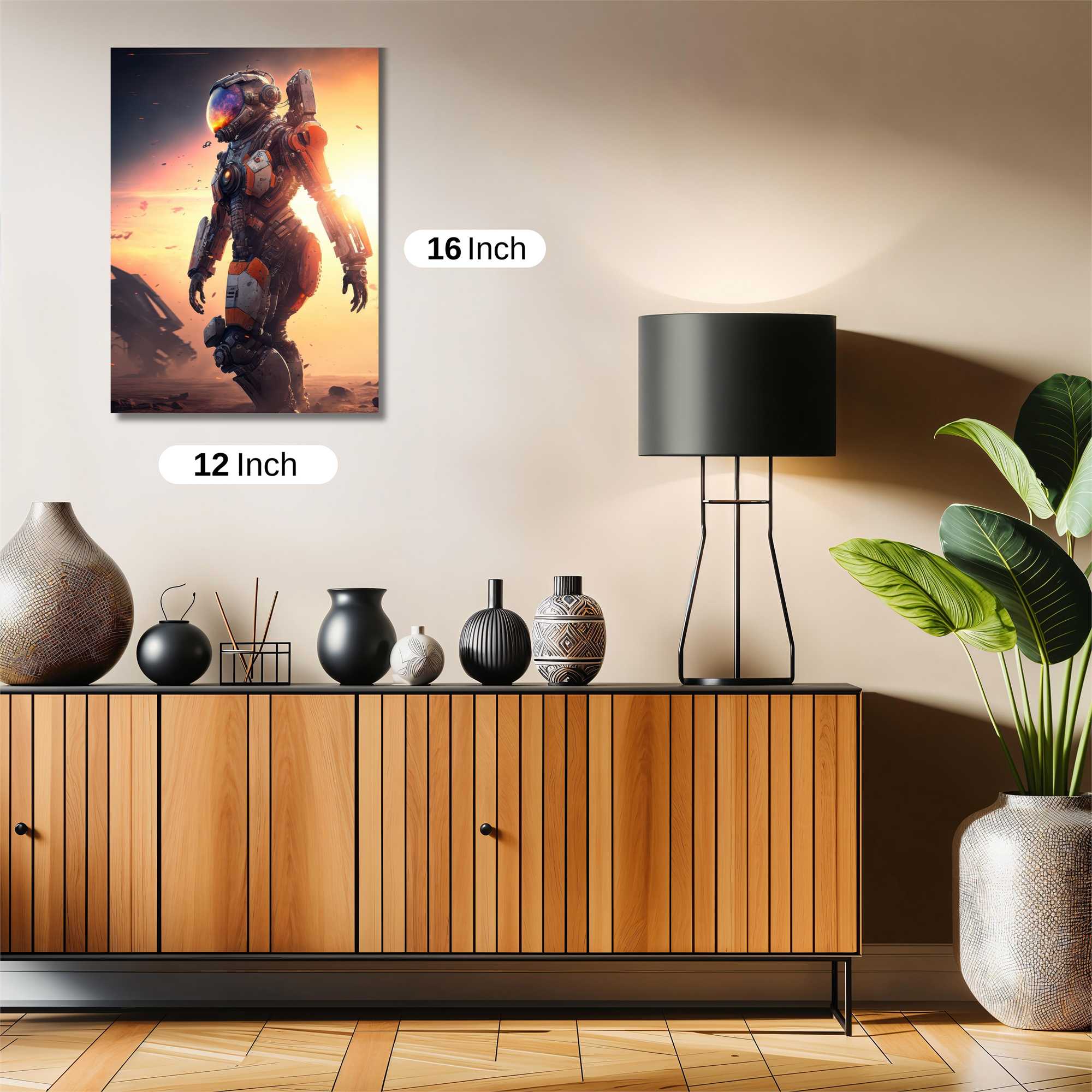 Spartan Dawn Safe Wall Magnetic / M