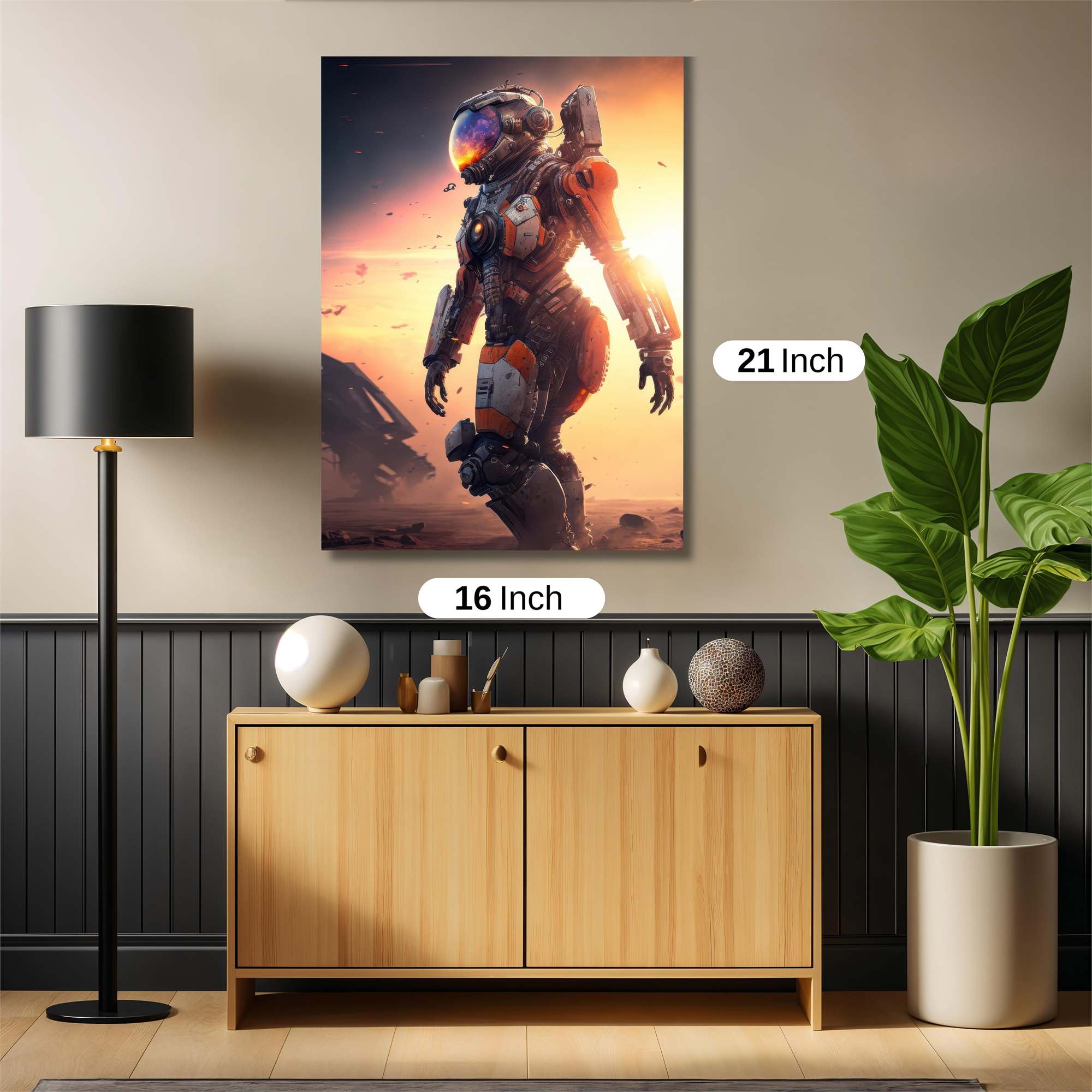 Spartan Dawn Safe Wall Magnetic / M