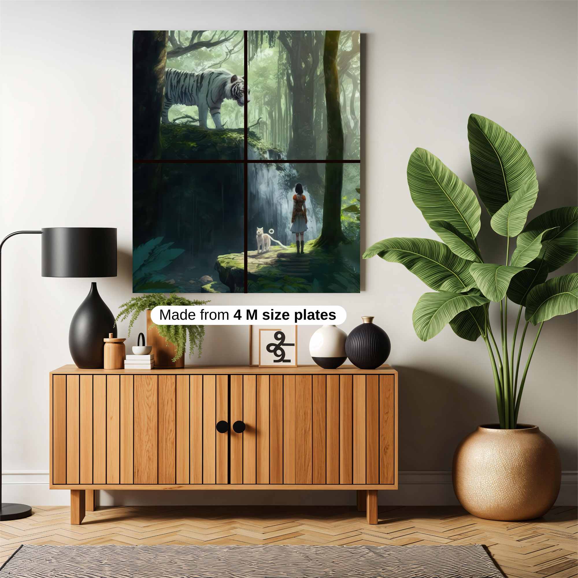 Tiger Whisper Safe Wall Magnetic / M