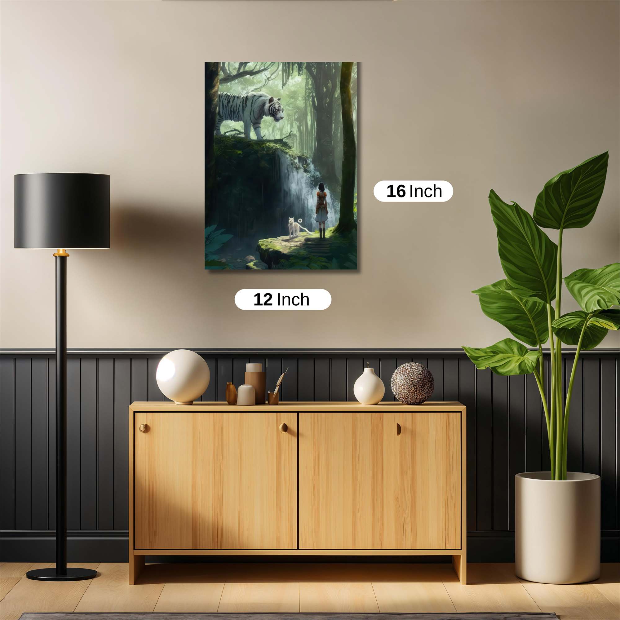 Tiger Whisper Safe Wall Magnetic / M