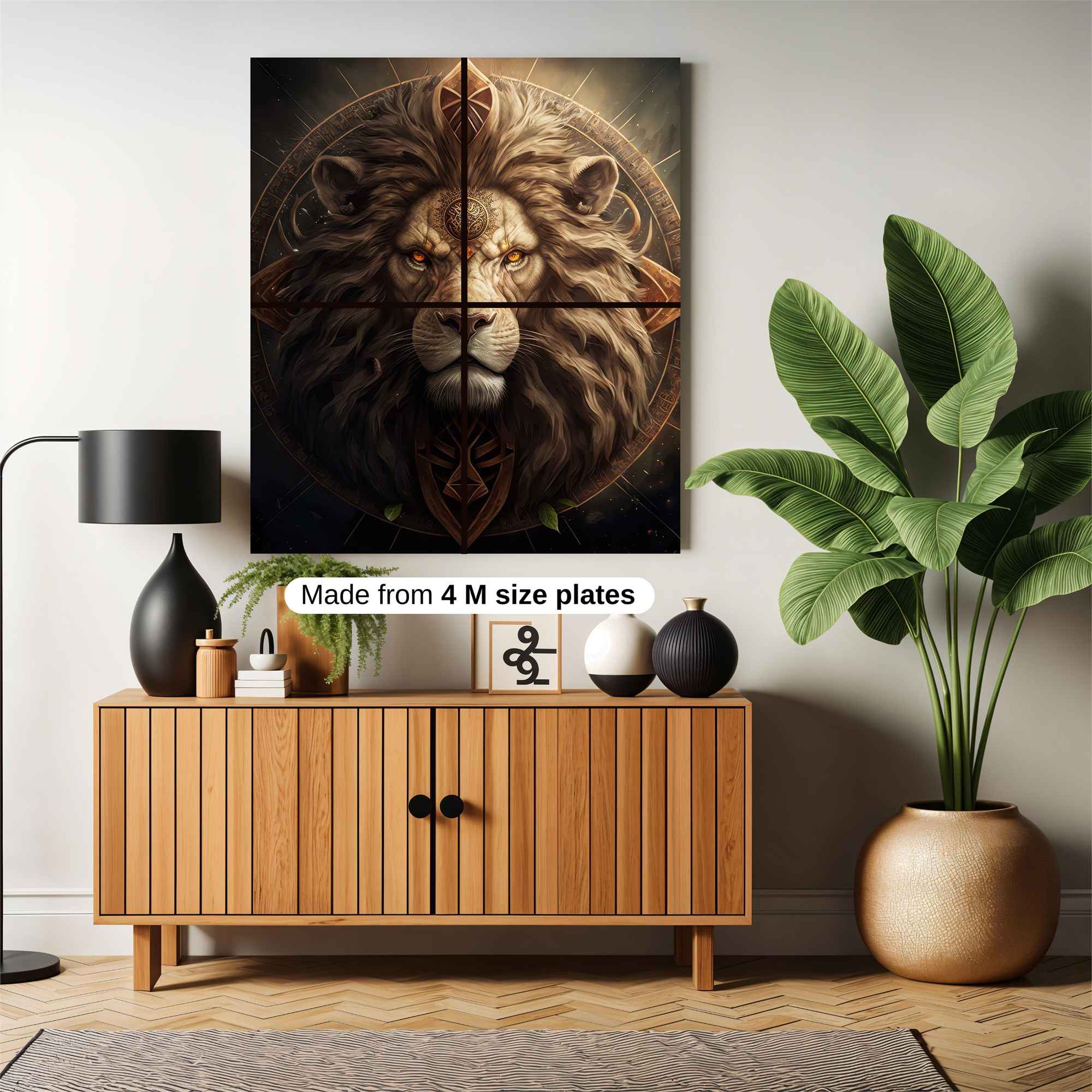 Lion Radiant Safe Wall Magnetic / M