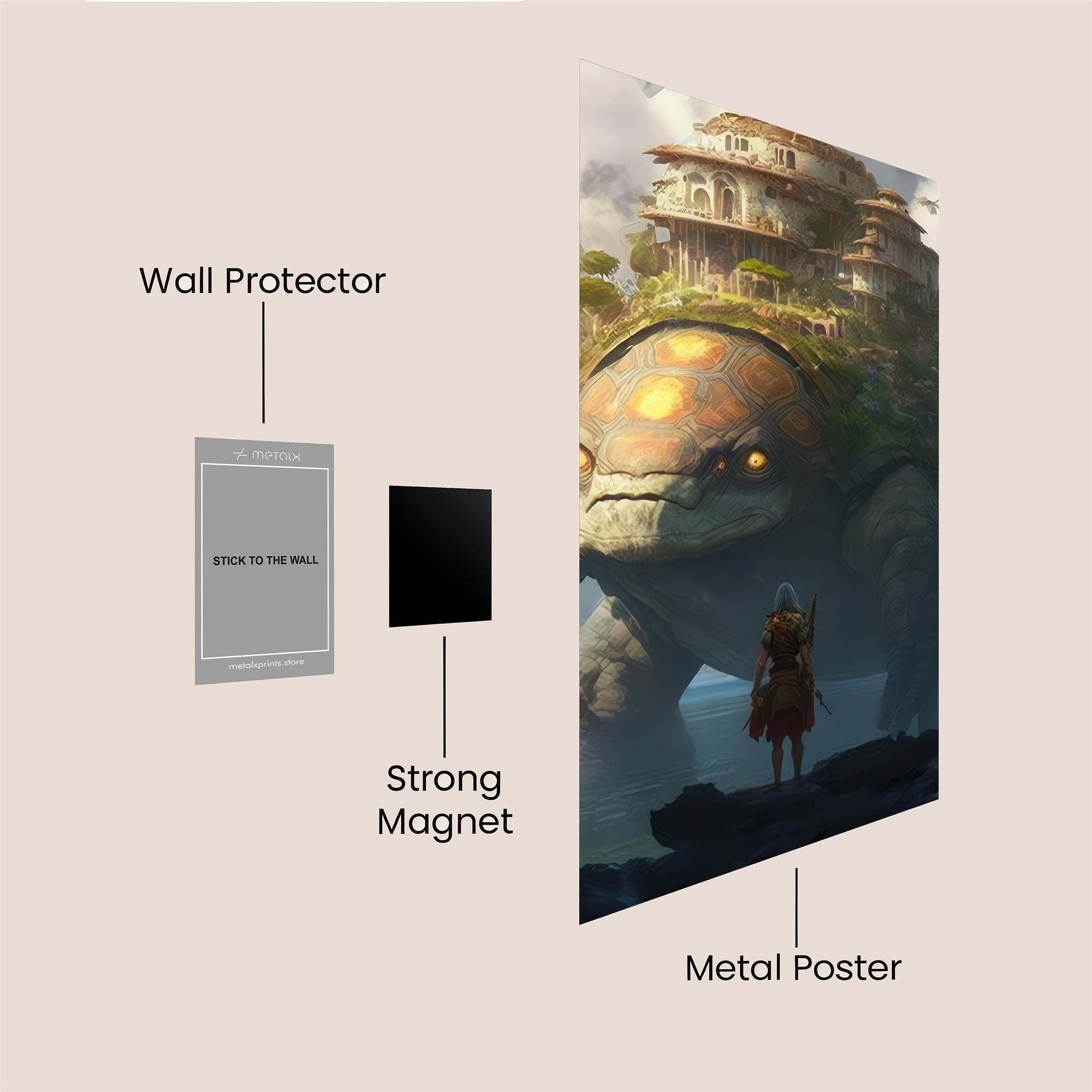 Gamera Tranquil Safe Wall Magnetic / M