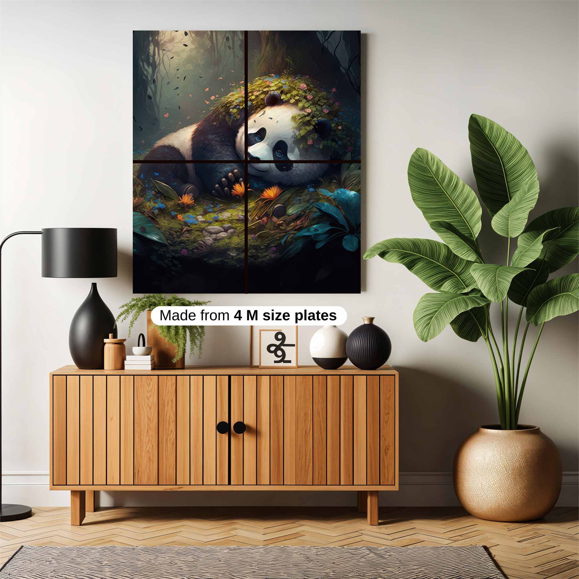 Panda Serenity Safe Wall Magnetic / M
