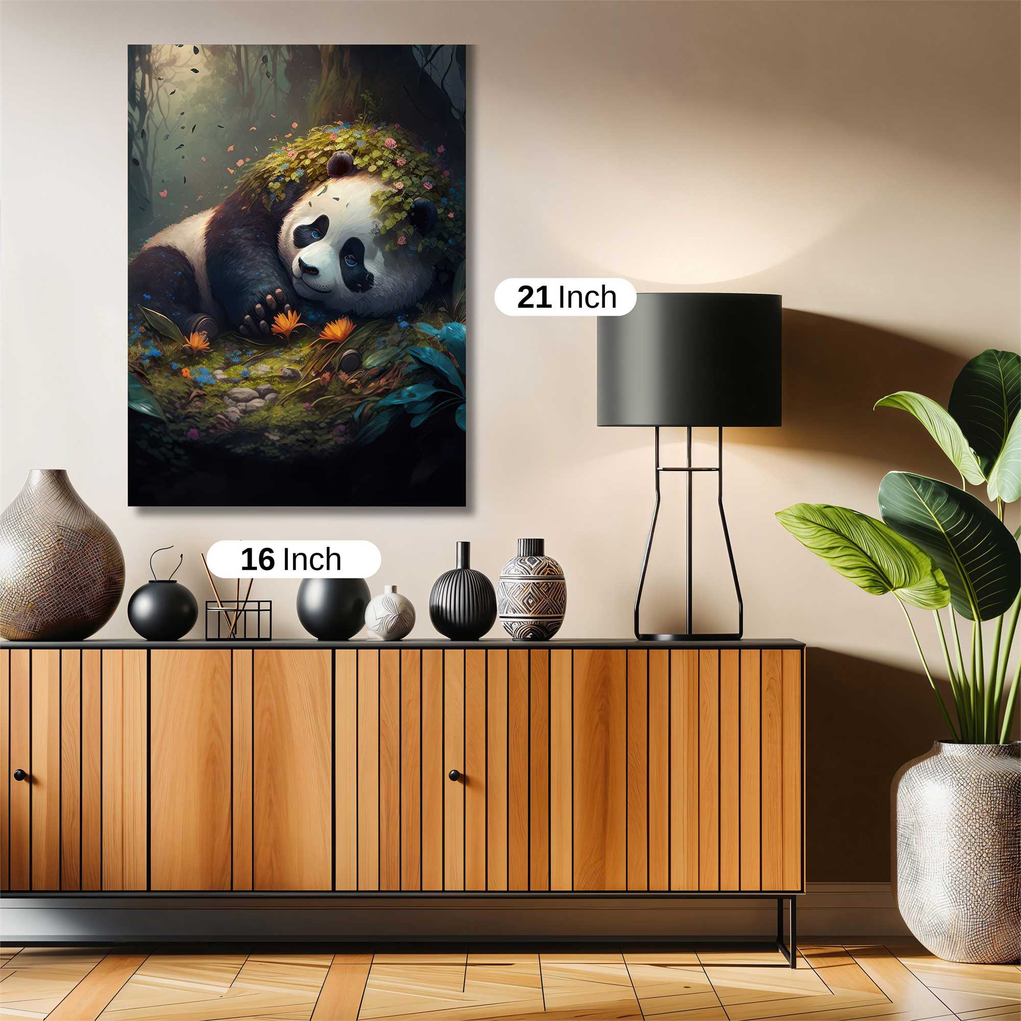 Panda Serenity Safe Wall Magnetic / M