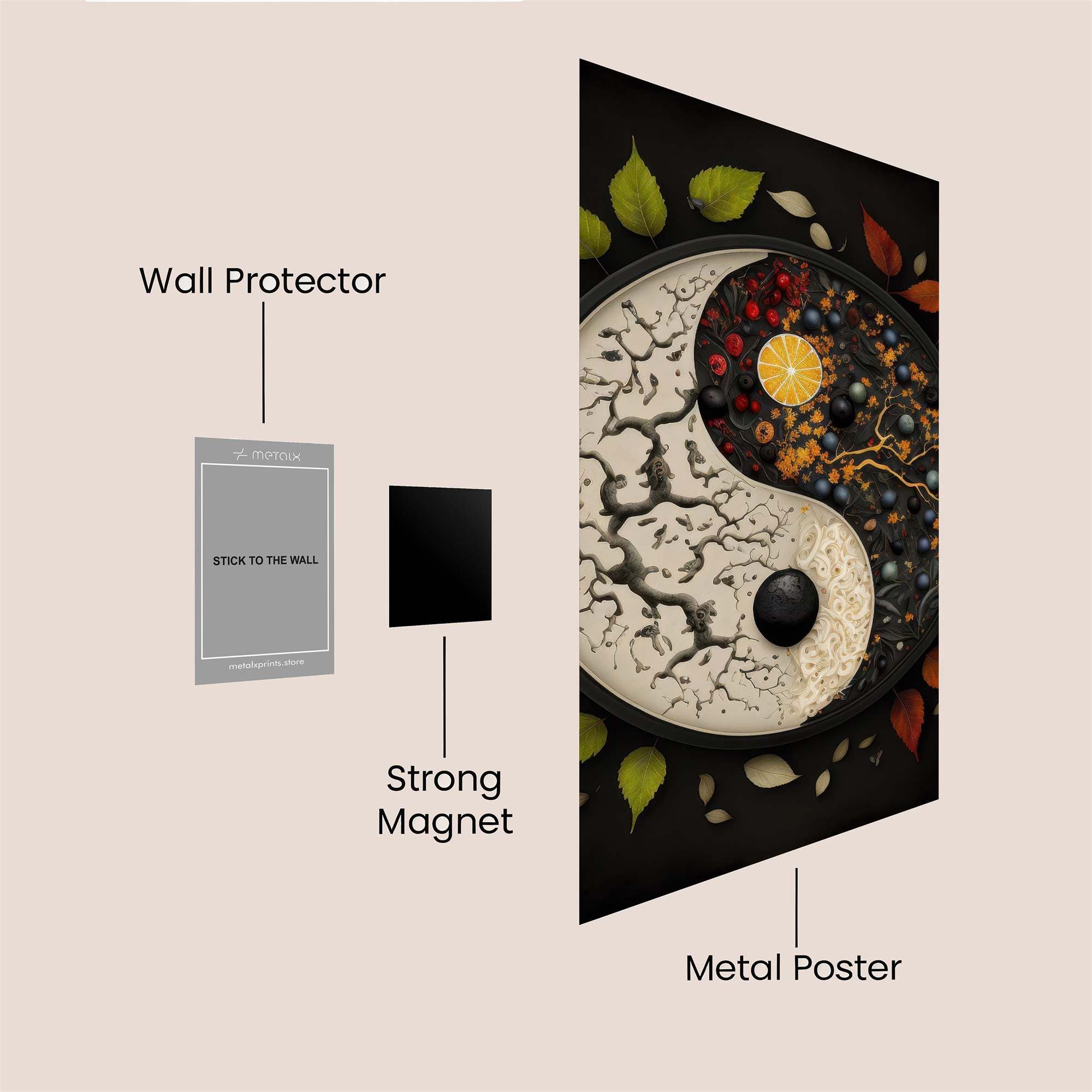 YinYang Harmony Safe Wall Magnetic / M