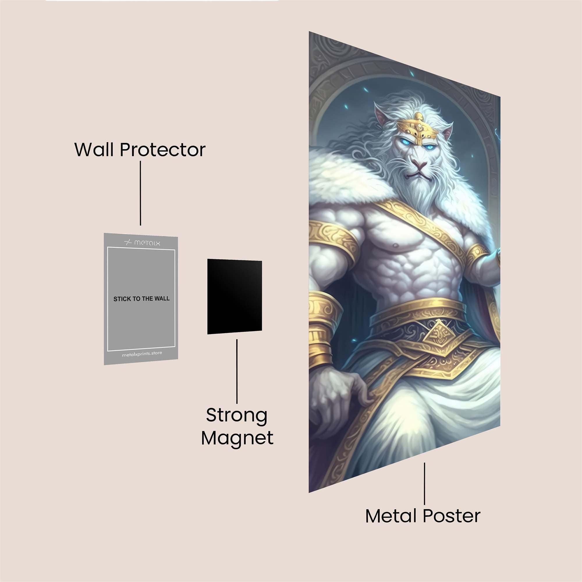 Lion Sovereign Safe Wall Magnetic / M