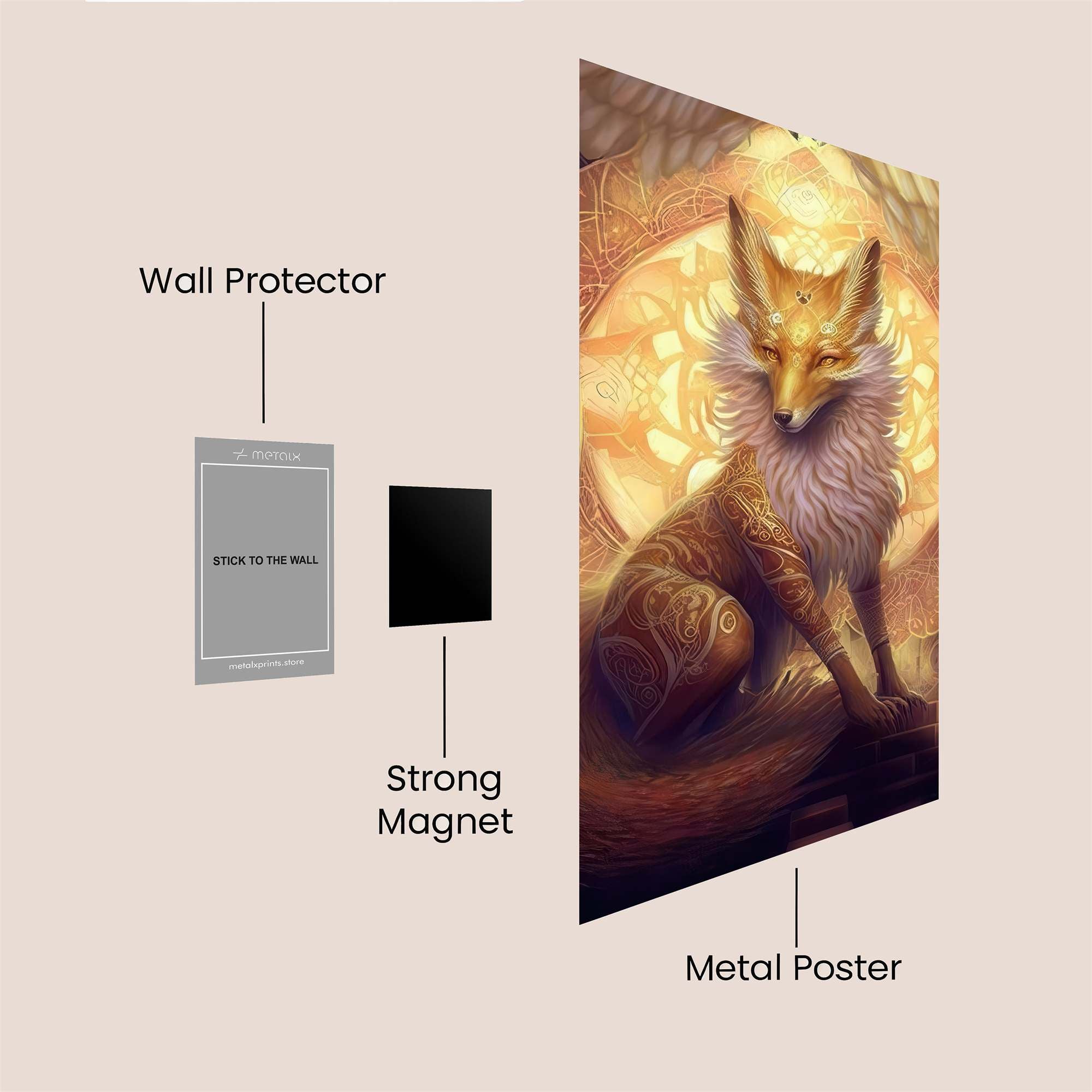Fox Serenity Safe Wall Magnetic / M