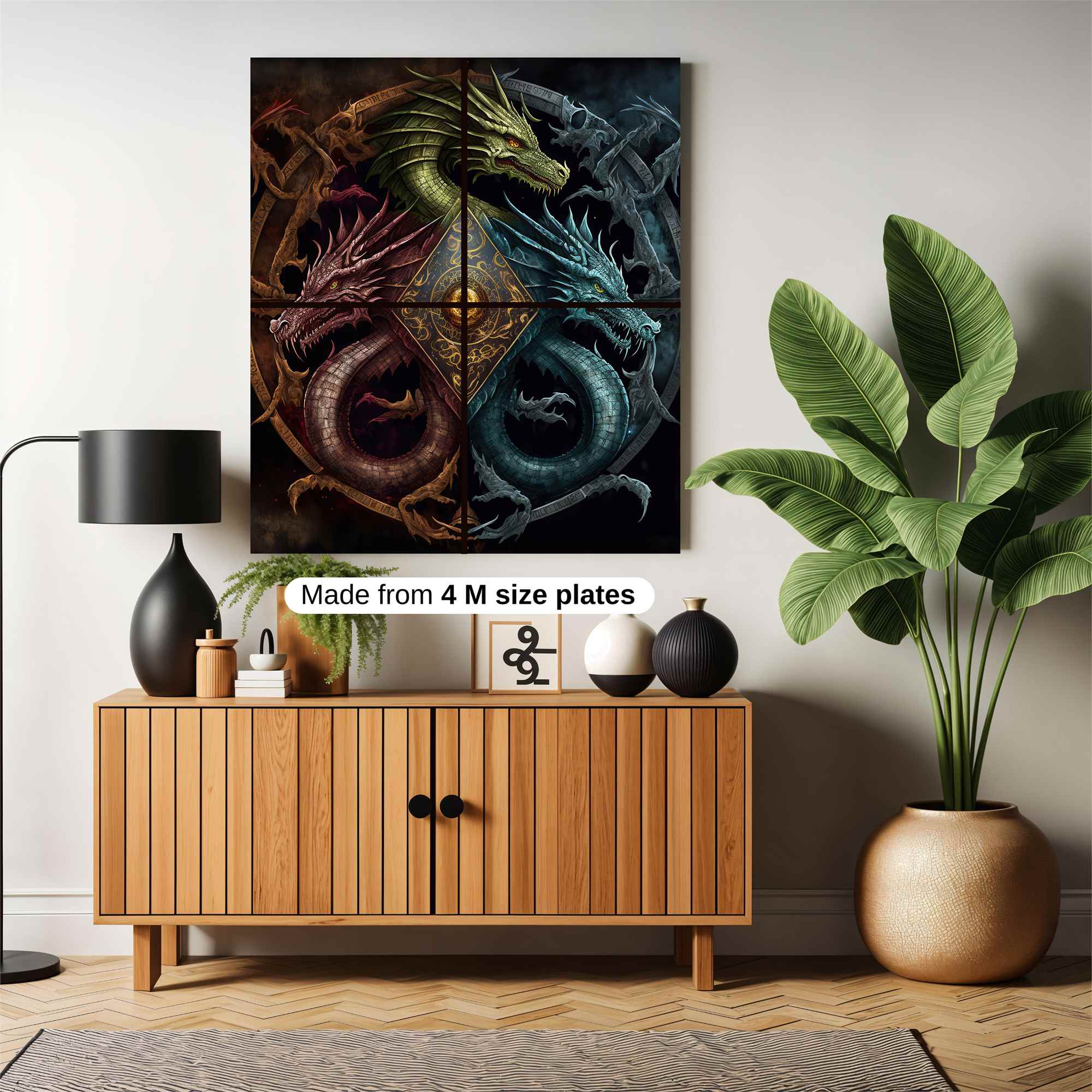 Dragons Enigma Safe Wall Magnetic / M