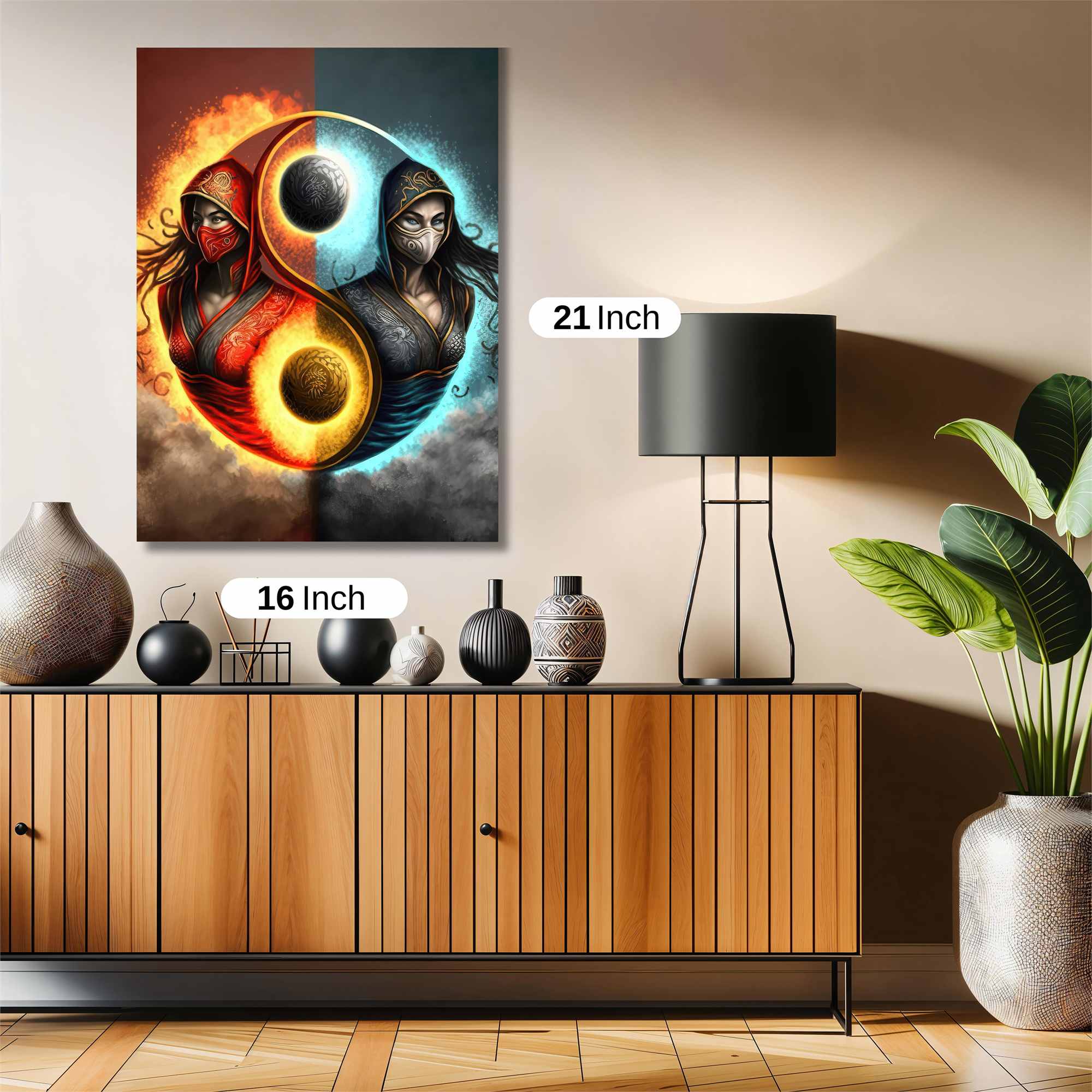 Yin-Yang Safe Wall Magnetic / M