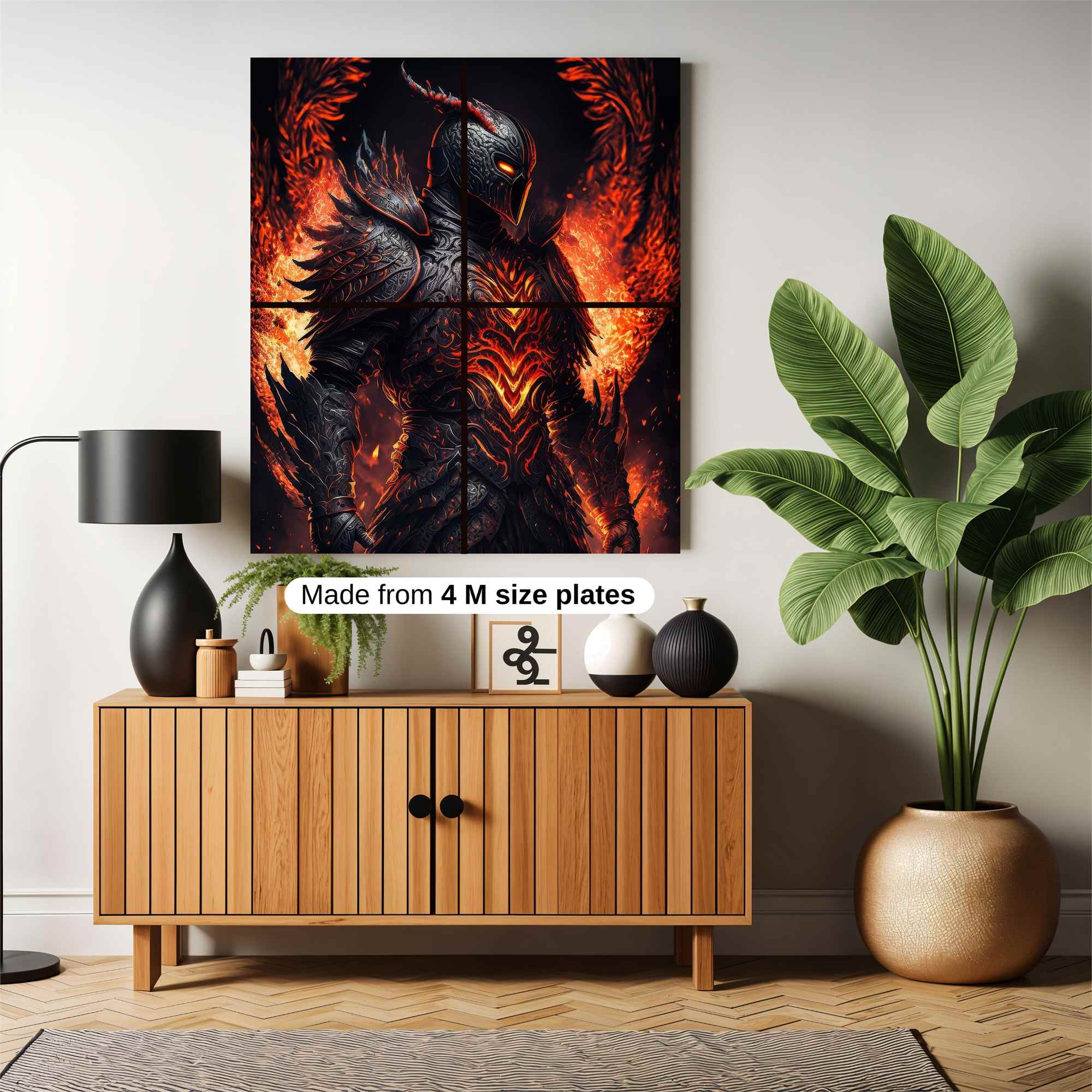 Infernal Knight Safe Wall Magnetic / M