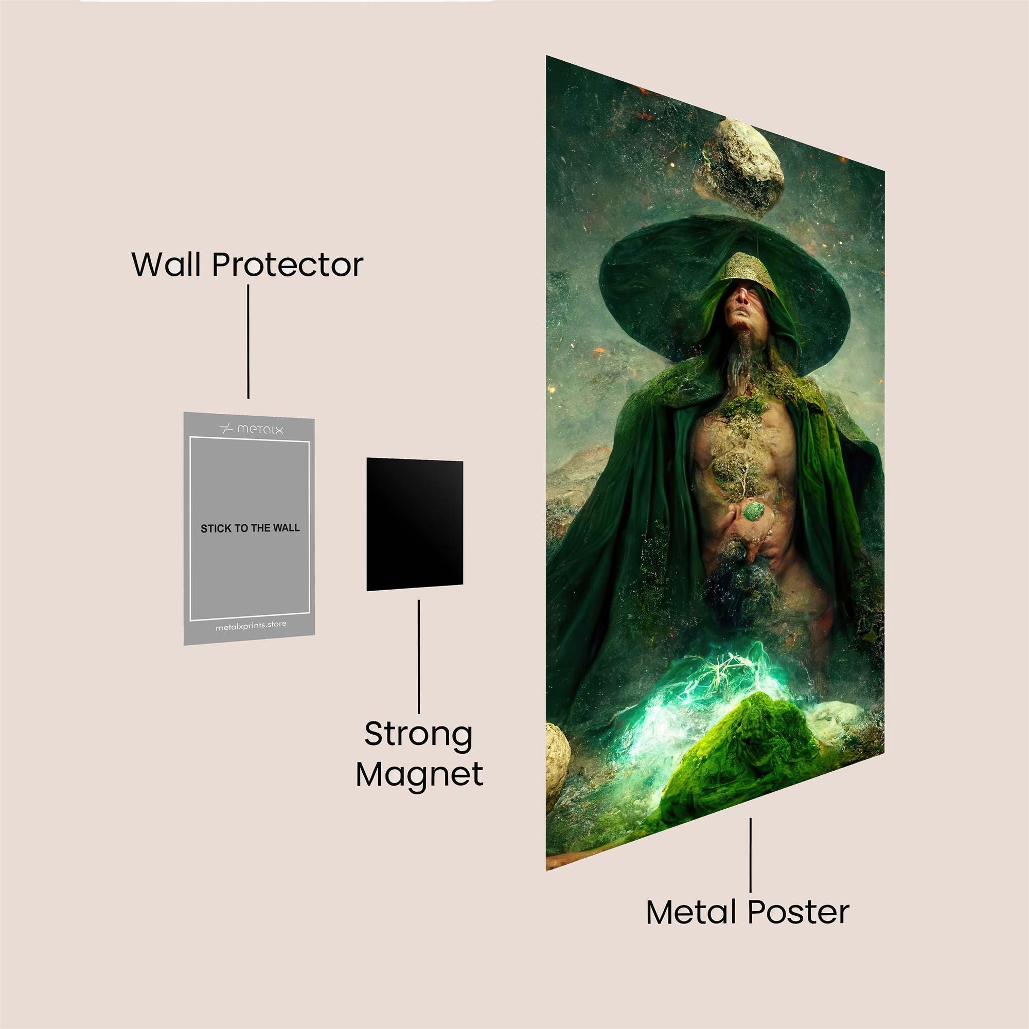 Druid Enigma Safe Wall Magnetic / M